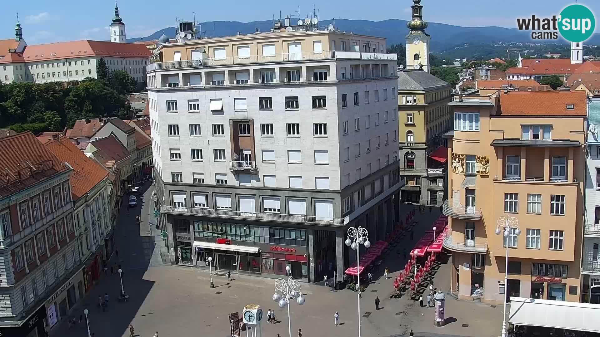 Webcam Zagreb – Ban Jelačić square