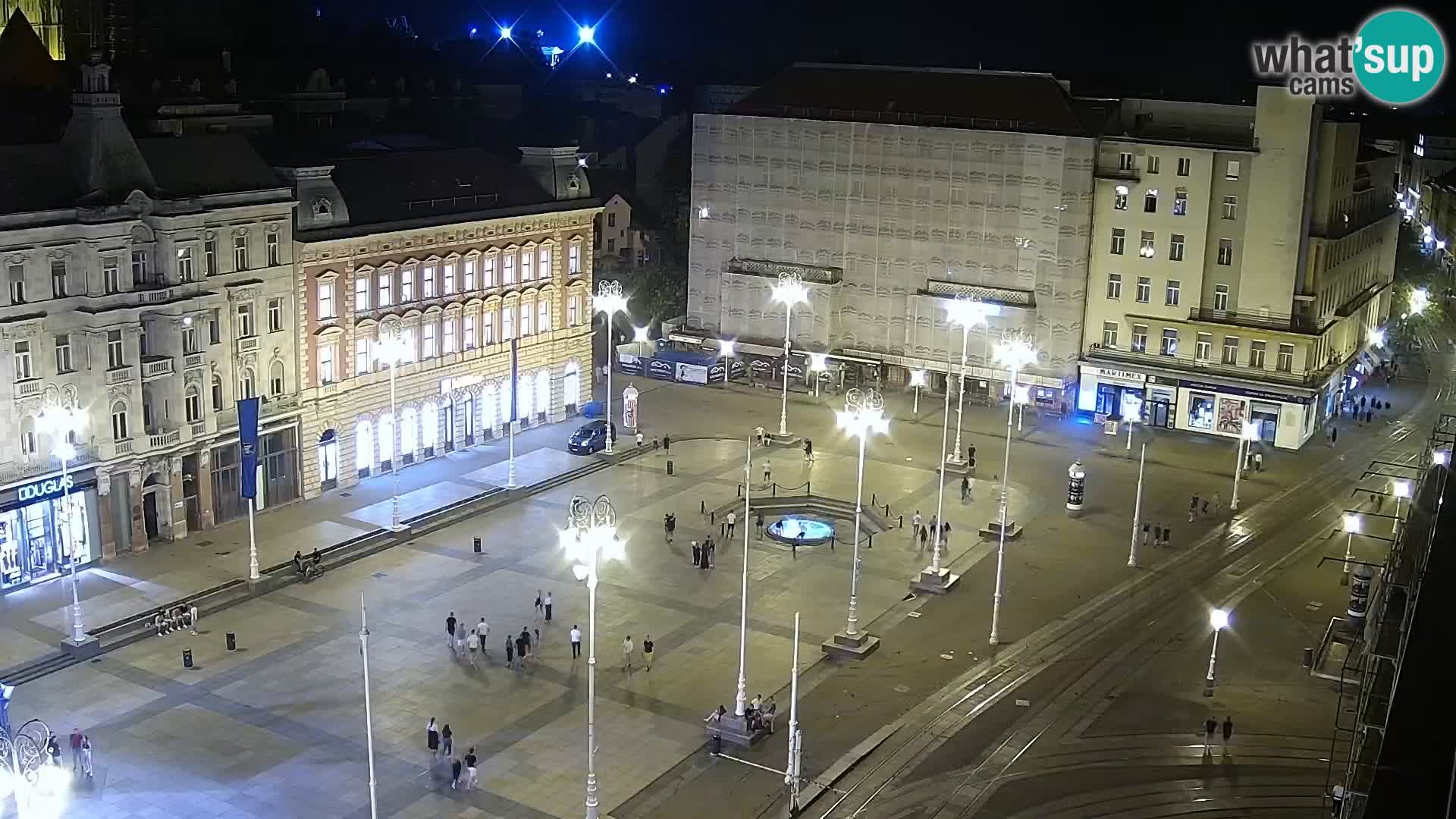 Webcam live Zagreb – Piazza Ban Jelačić