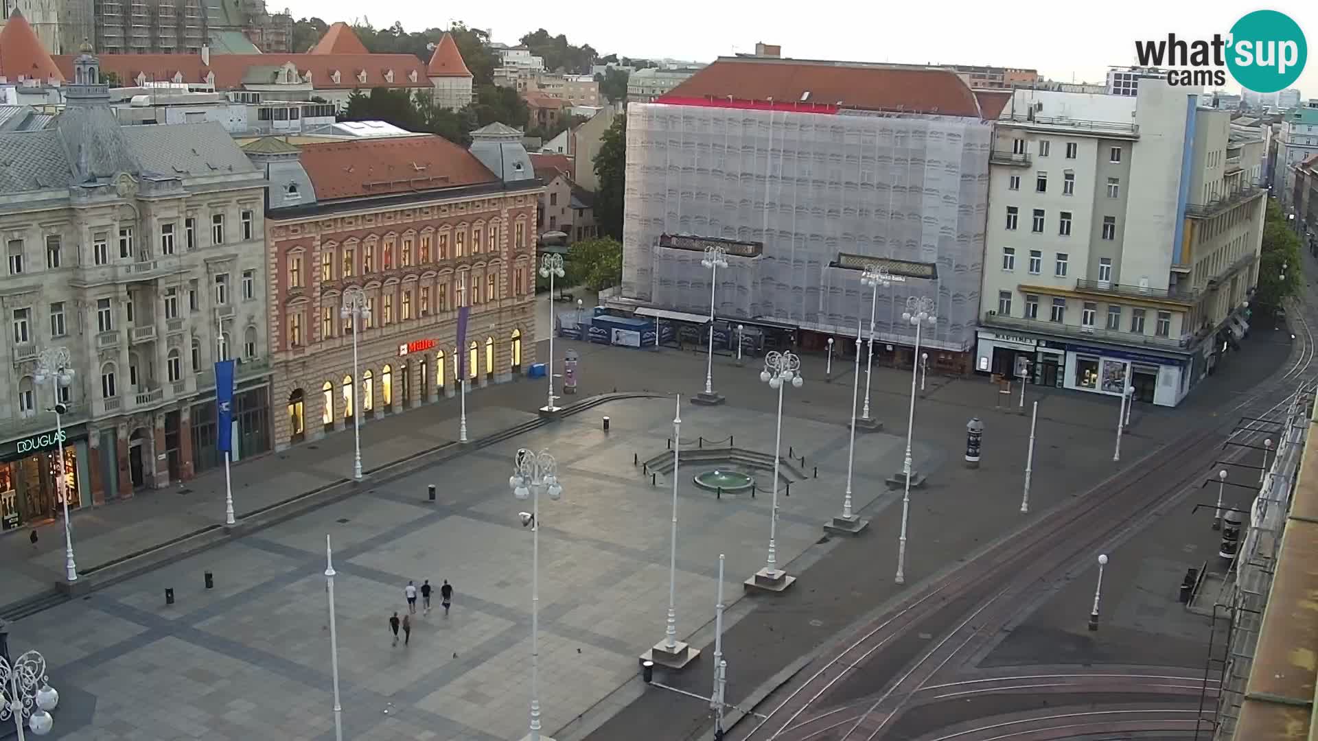 Web kamera Zagreb – Trg Bana Jelačića
