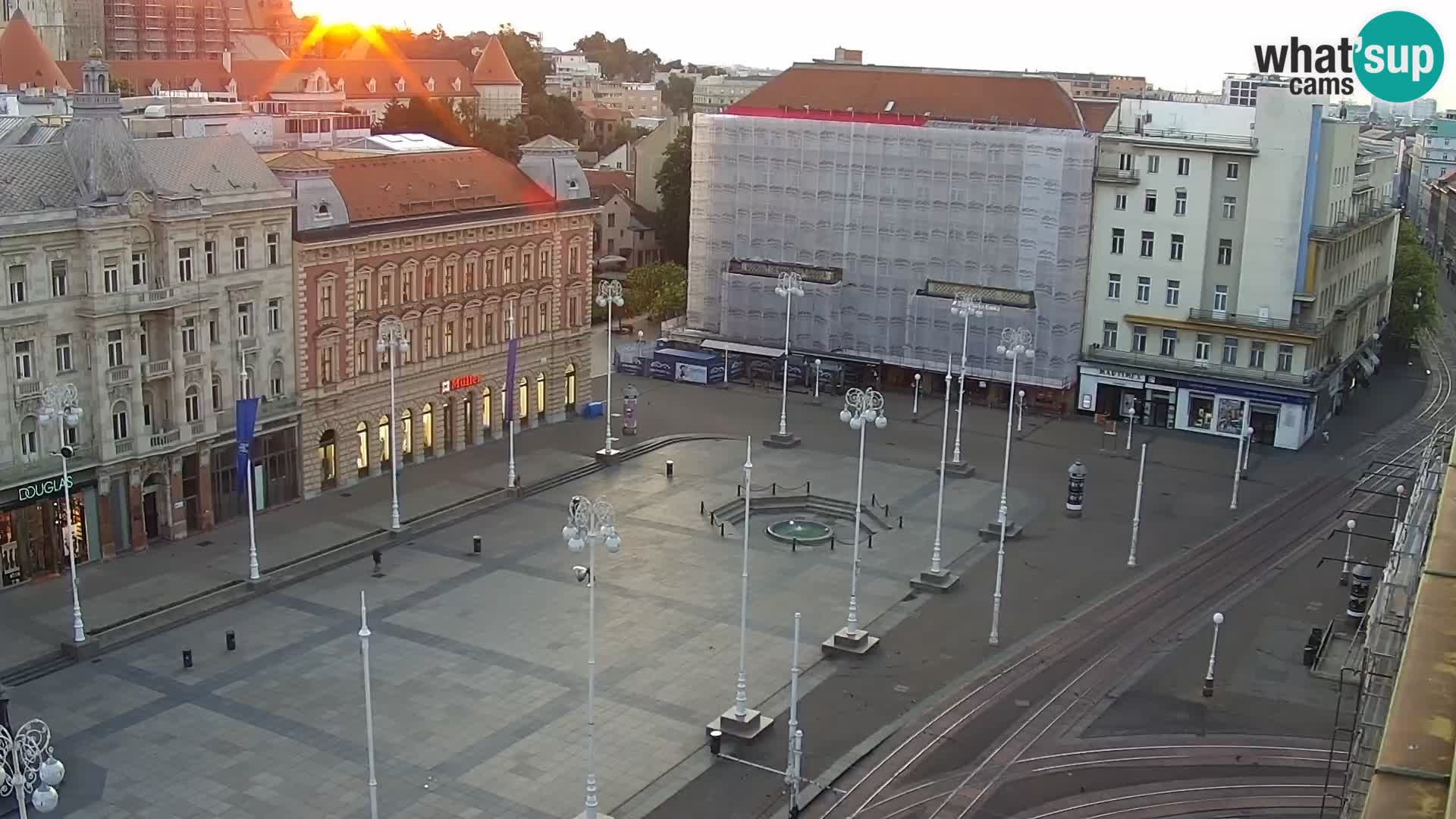 Web kamera Zagreb – Trg Bana Jelačića