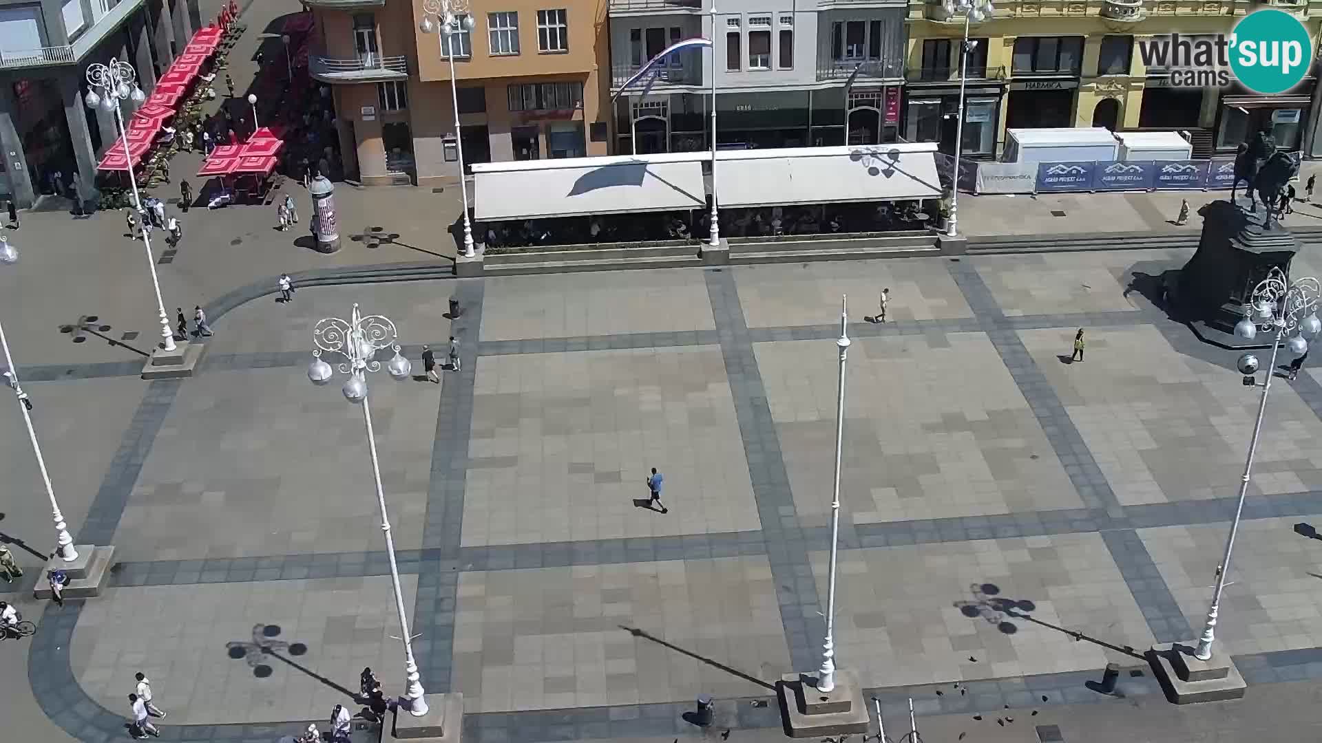 Webcam Zagreb – Ban Jelačić square