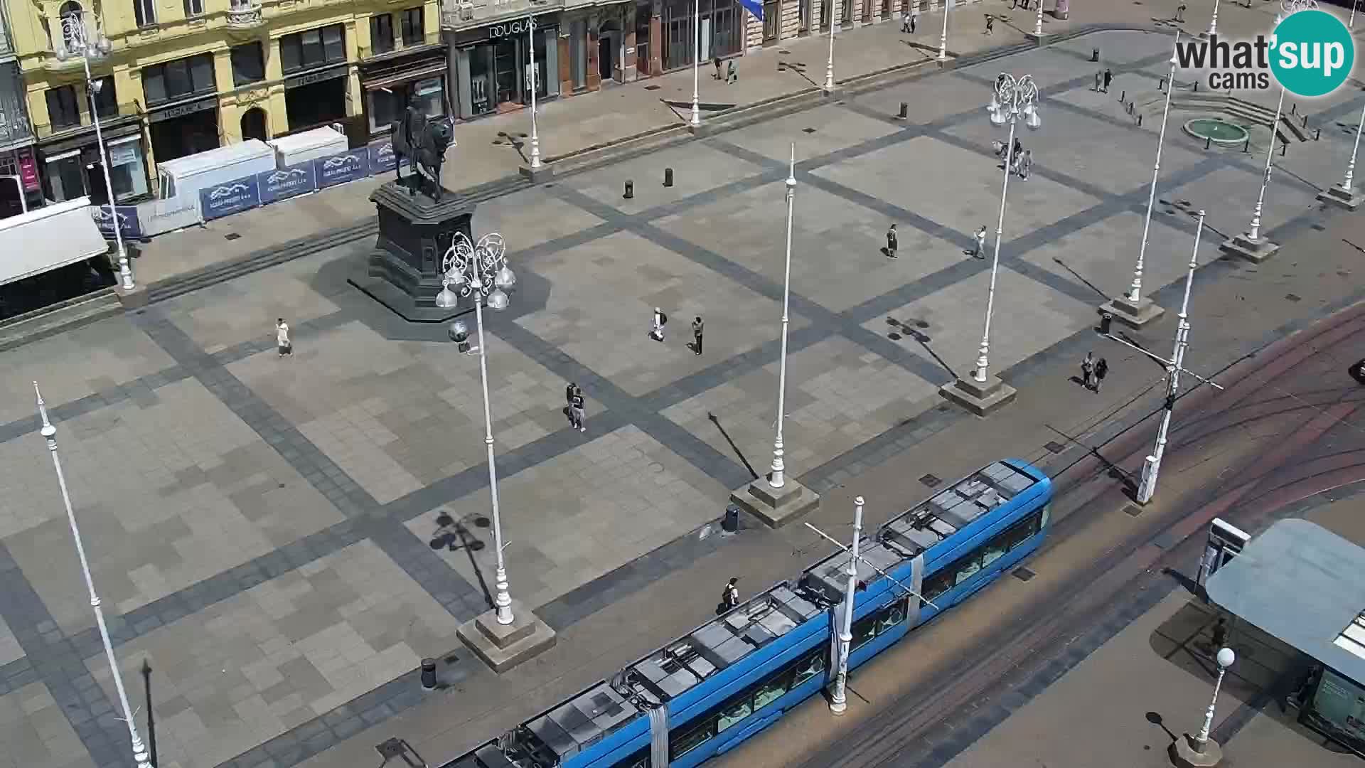 Ban Jelačić live cam Zagreb – Hotel Dubrovnik