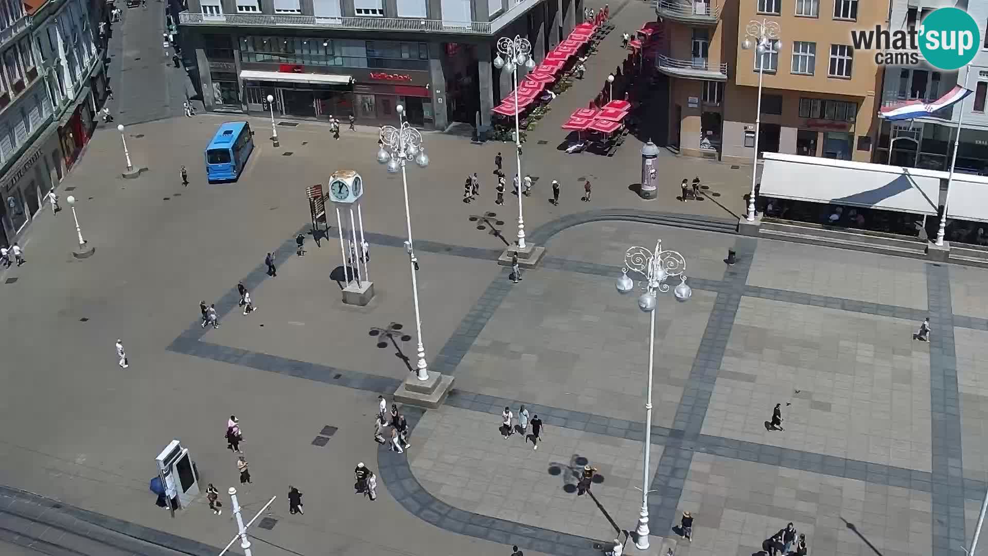 Ban Jelačić live cam Zagreb – Hotel Dubrovnik