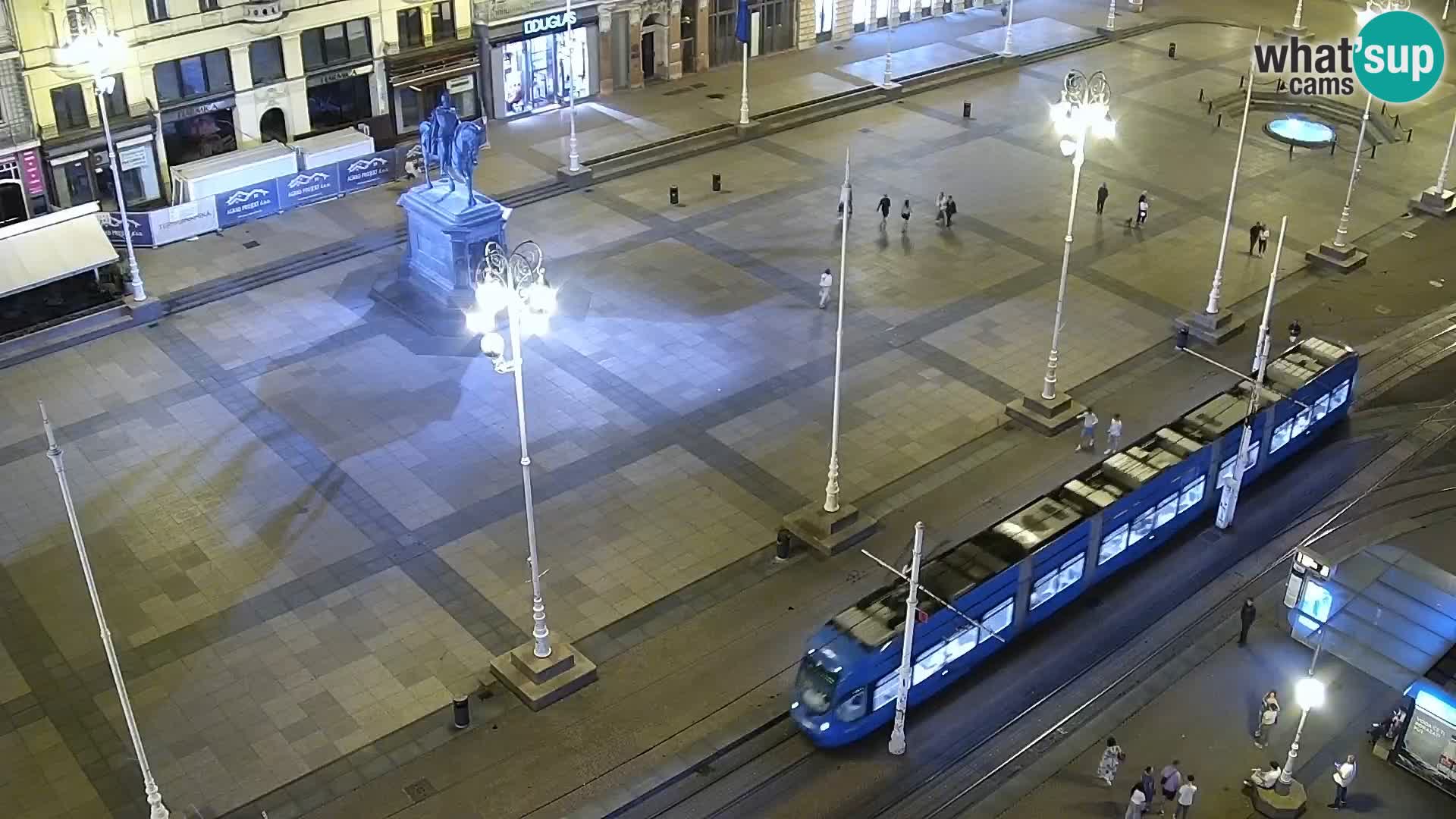 Plaza Ban Jelačić camera en vivo Zagreb – Hotel Dubrovnik
