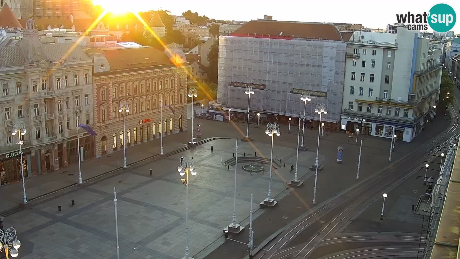 Webcam Zagreb – Ban Jelačić square