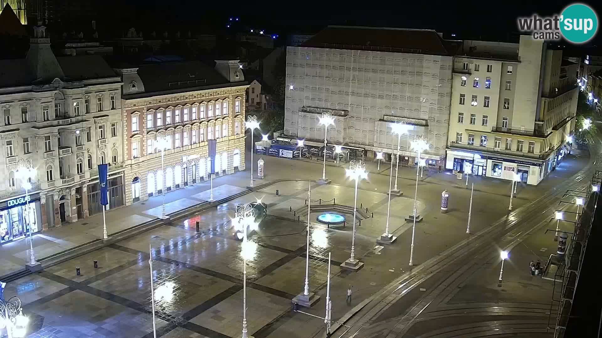 LIVE Webcam Zagreb Hotel Dubrovnik | Ban Jelačić square