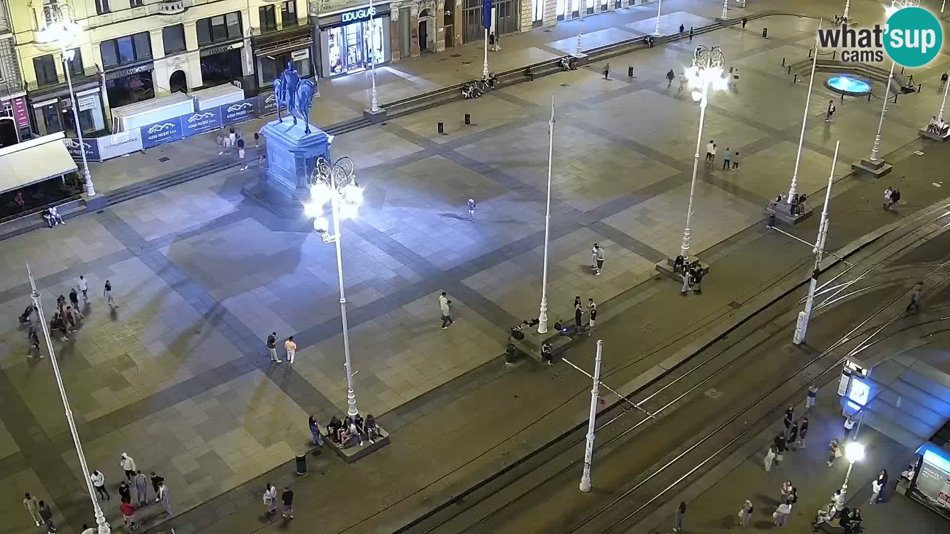 Zagreb – Bana Jelačića square panorama