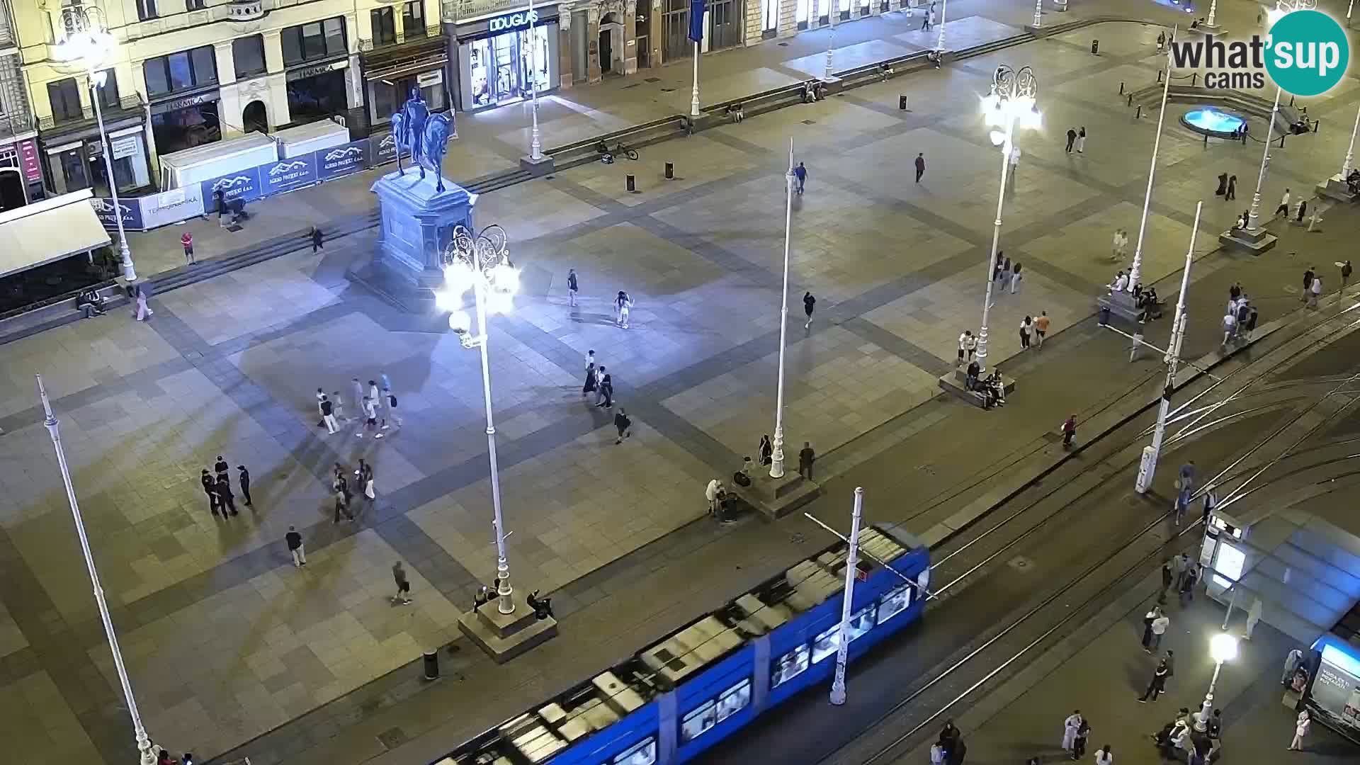 Ban Jelačić live cam Zagreb – Hotel Dubrovnik