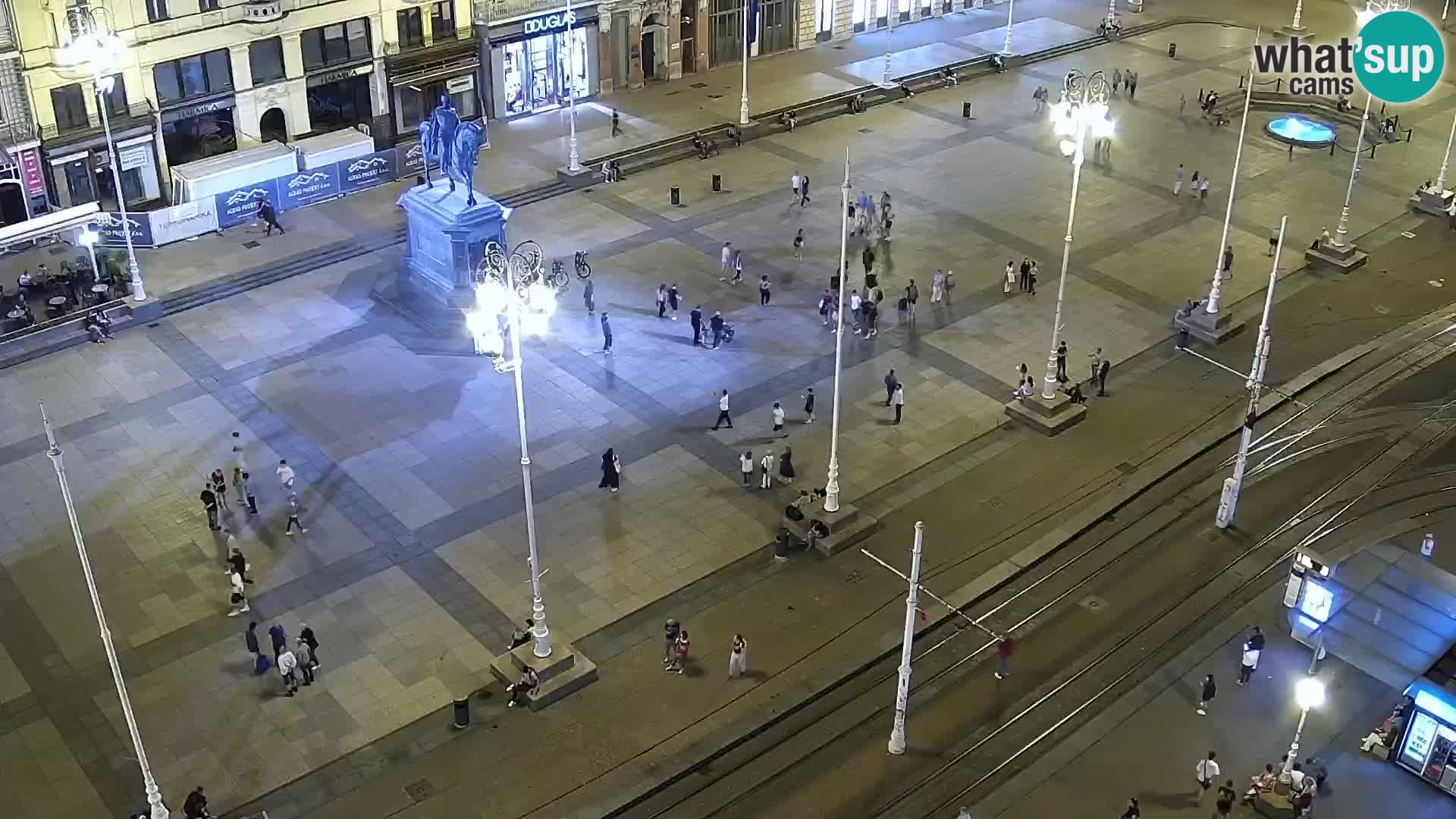 Ban Jelačić live cam Zagreb – Hotel Dubrovnik