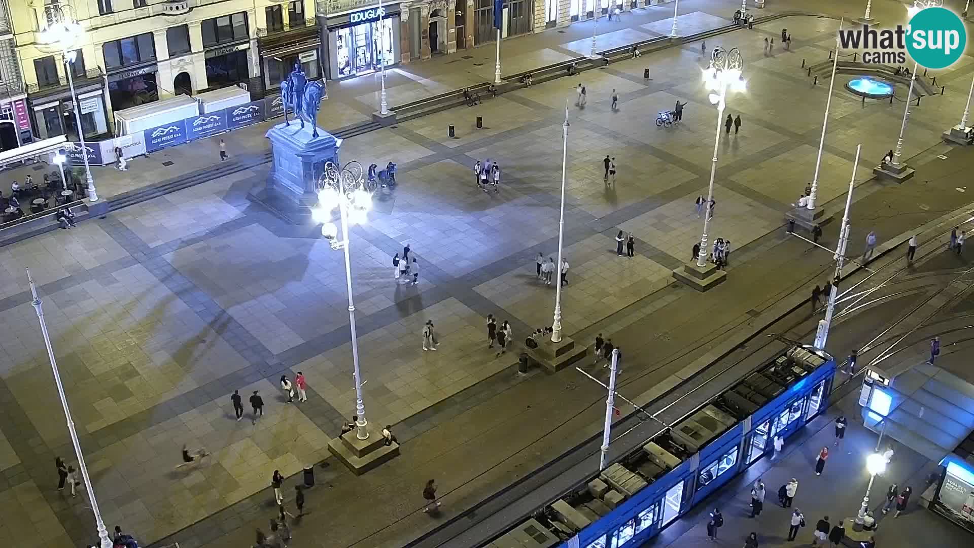 Ban Jelačić Platz  Live webcam Zagreb – Hotel Dubrovnik