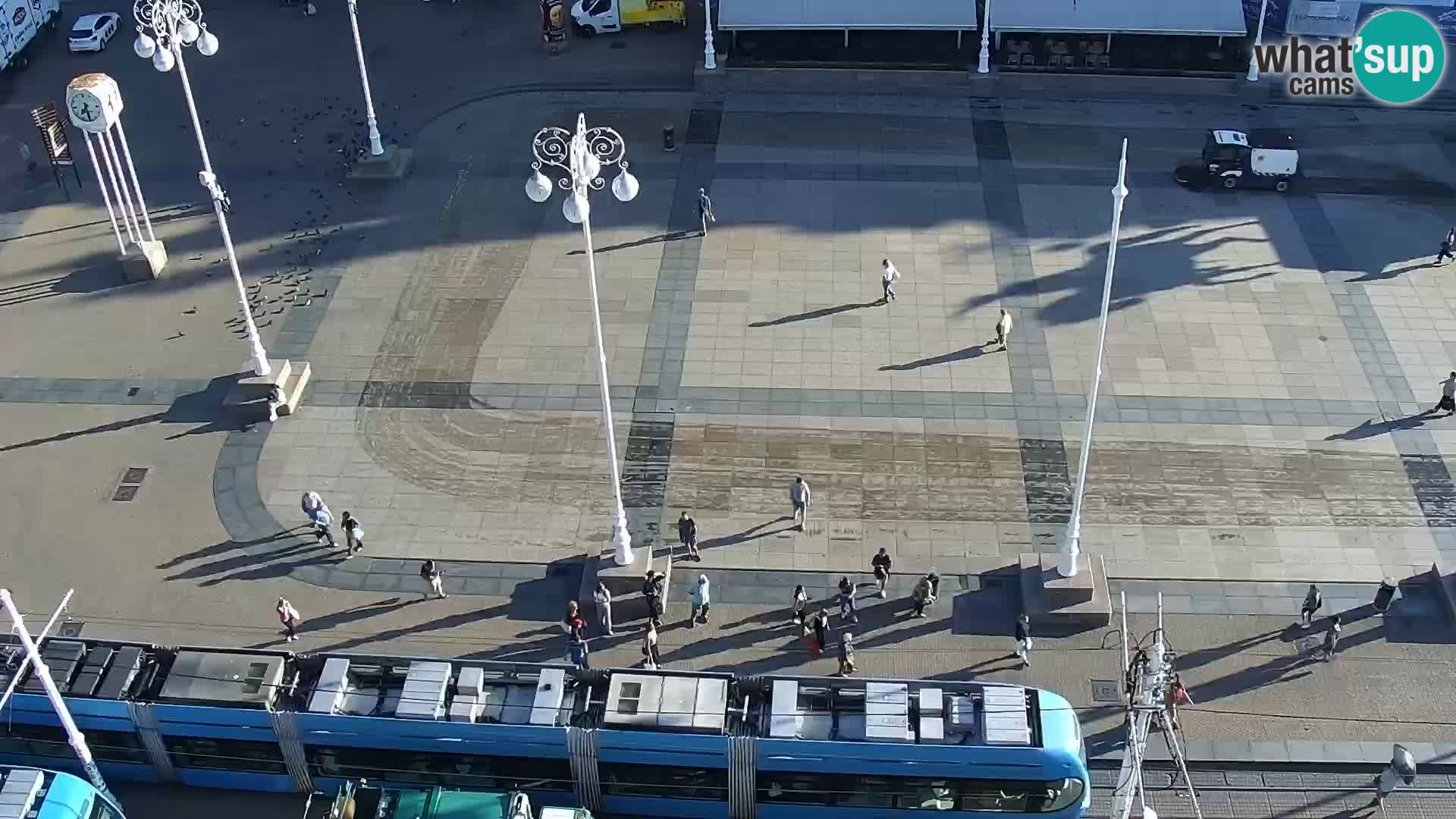 Zagreb – Bana Jelačića square panorama