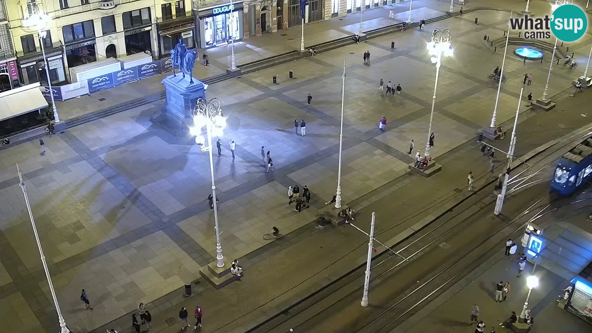LIVE Webcam Zagreb Hotel Dubrovnik | Ban Jelačić square