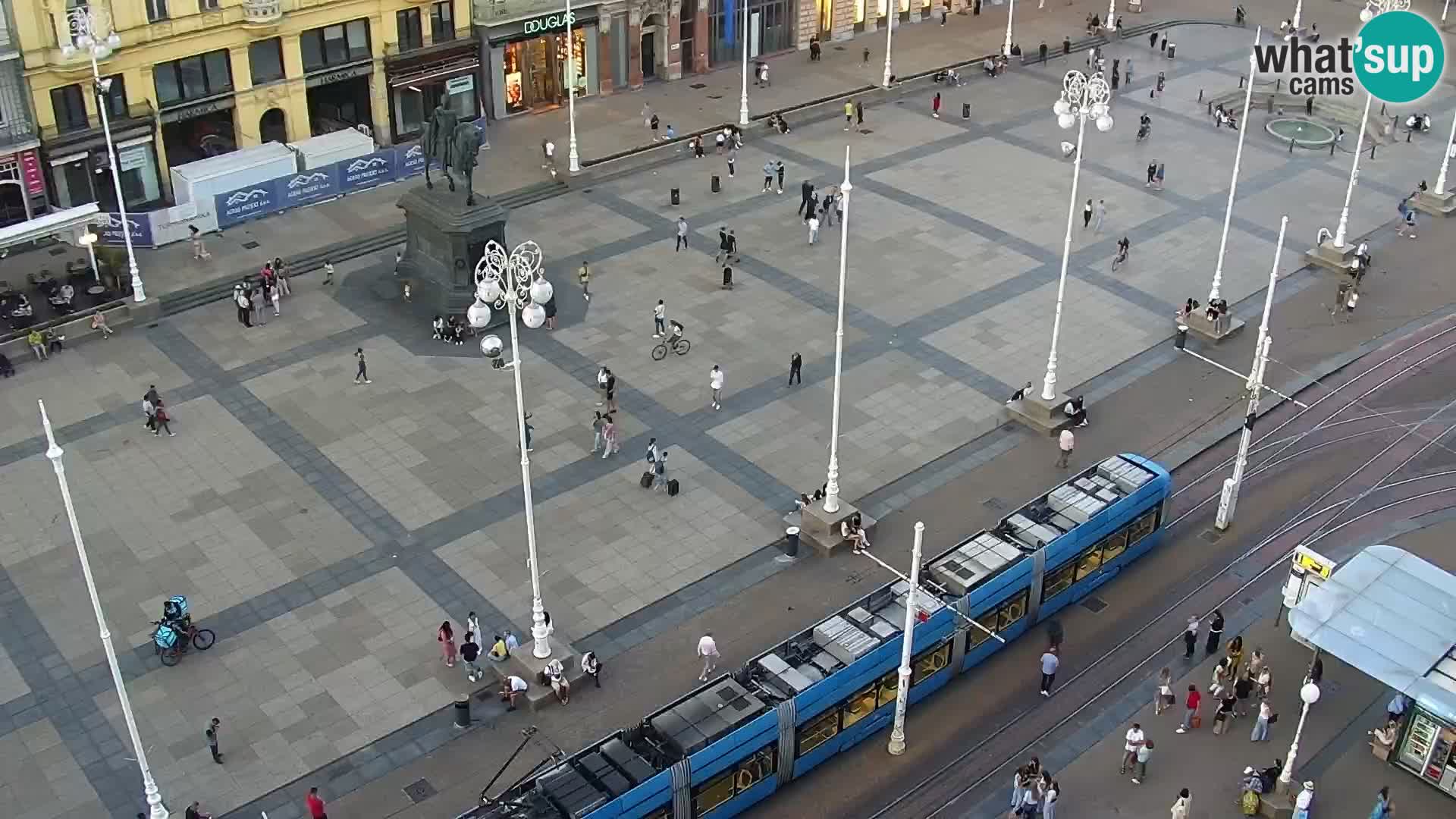 Webcam Zagreb – Ban Jelačić square
