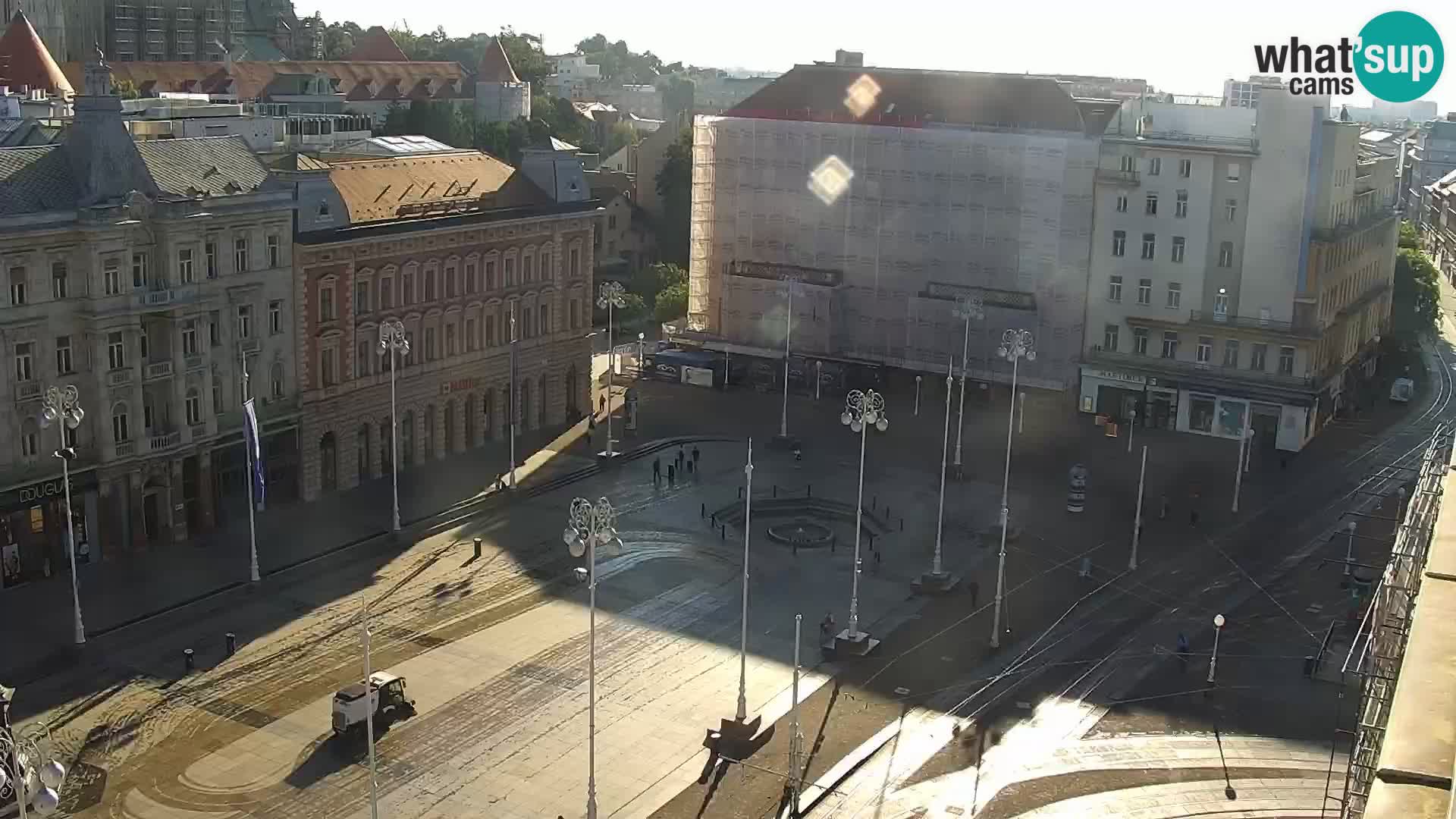 Webcam Zagreb – Ban Jelačić square