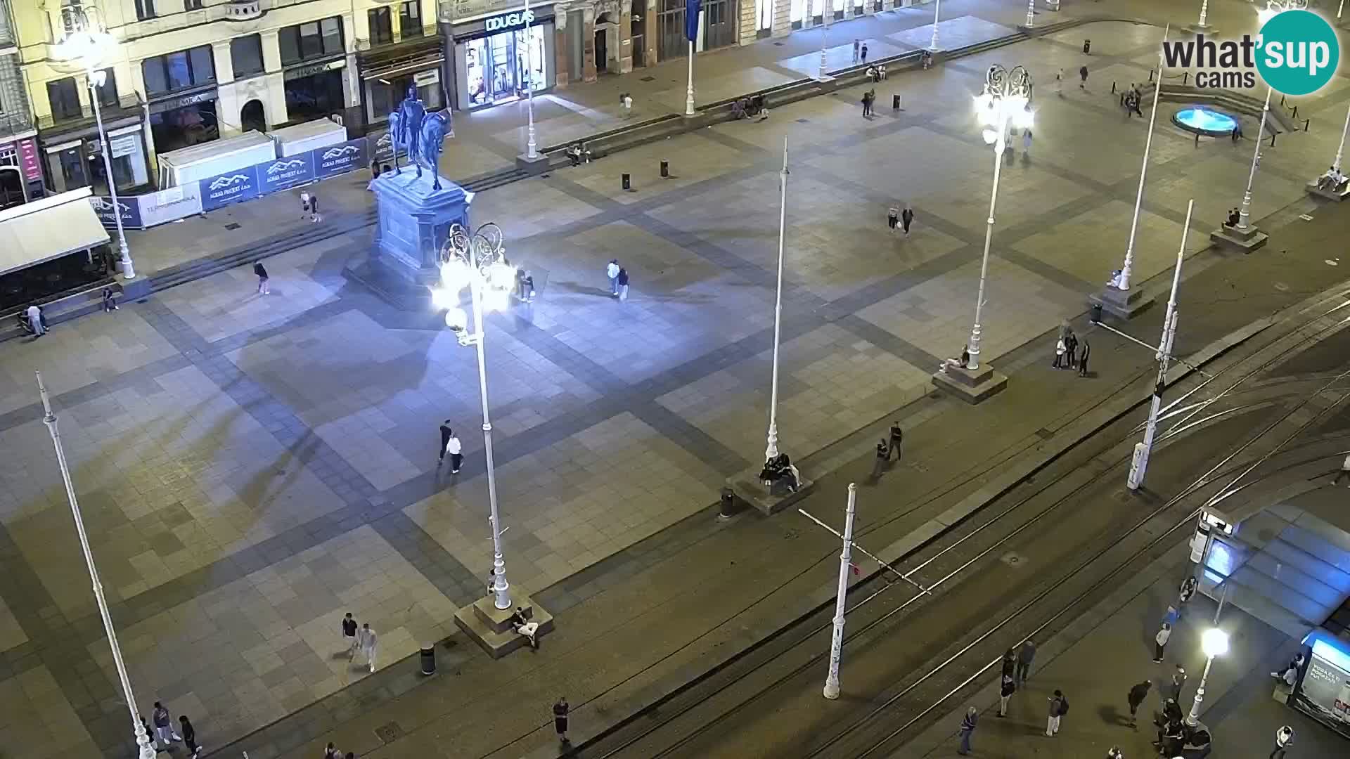 Ban Jelačić live cam Zagreb – Hotel Dubrovnik