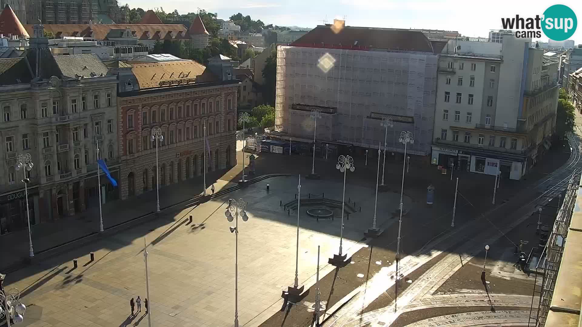 Plaza Ban Jelačić camera en vivo Zagreb – Hotel Dubrovnik