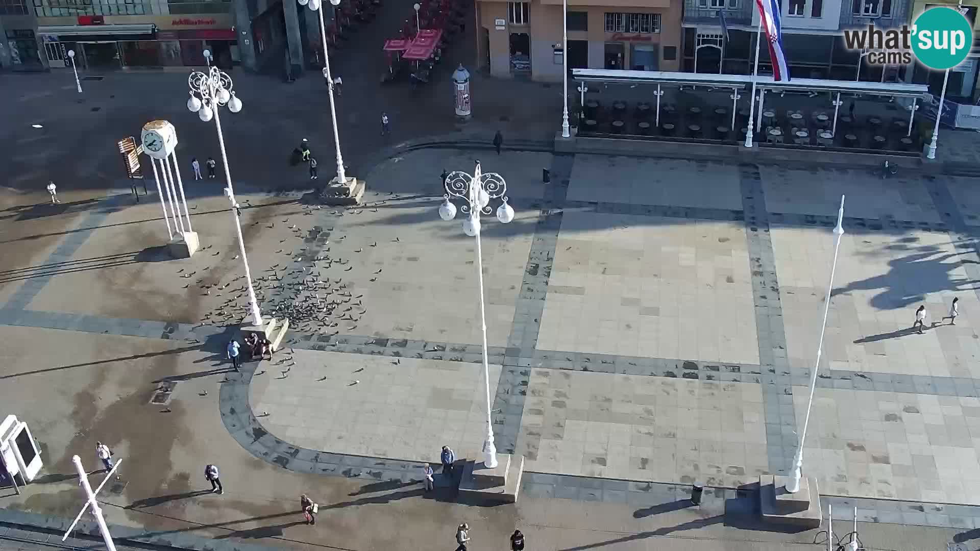 Piazza Ban Jelačić livecam Zagreb – Hotel Dubrovnik