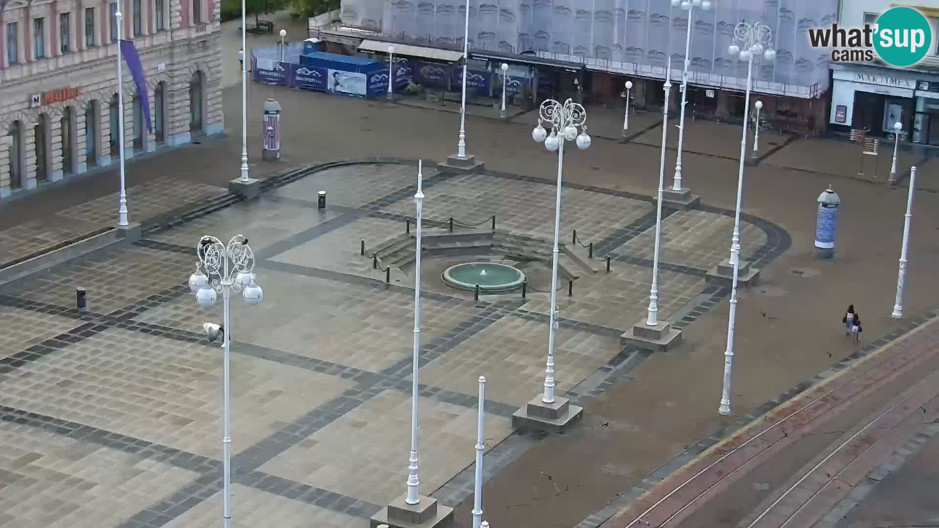 Piazza Ban Jelačić livecam Zagreb – Hotel Dubrovnik