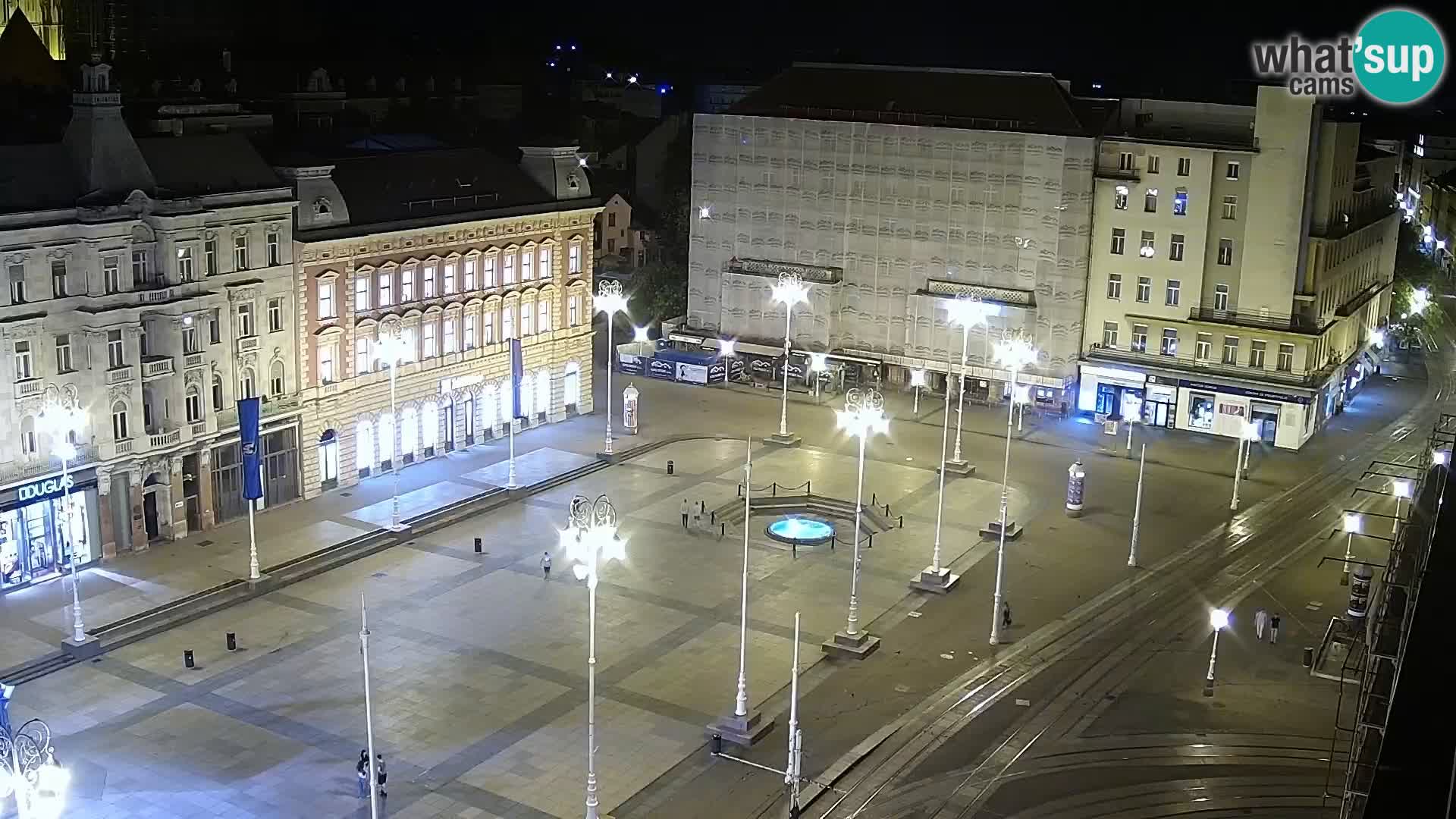 Ban Jelačić Platz  Live webcam Zagreb – Hotel Dubrovnik