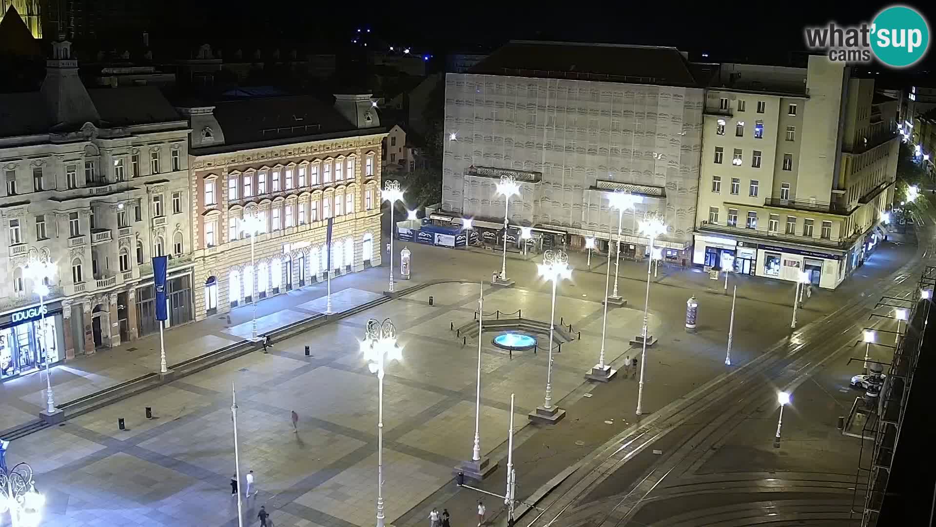 Webcam live Zagreb – Piazza Ban Jelačić