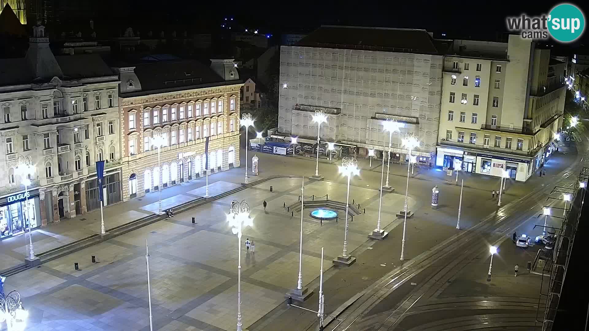 Webcam Zagreb – Ban Jelačić square