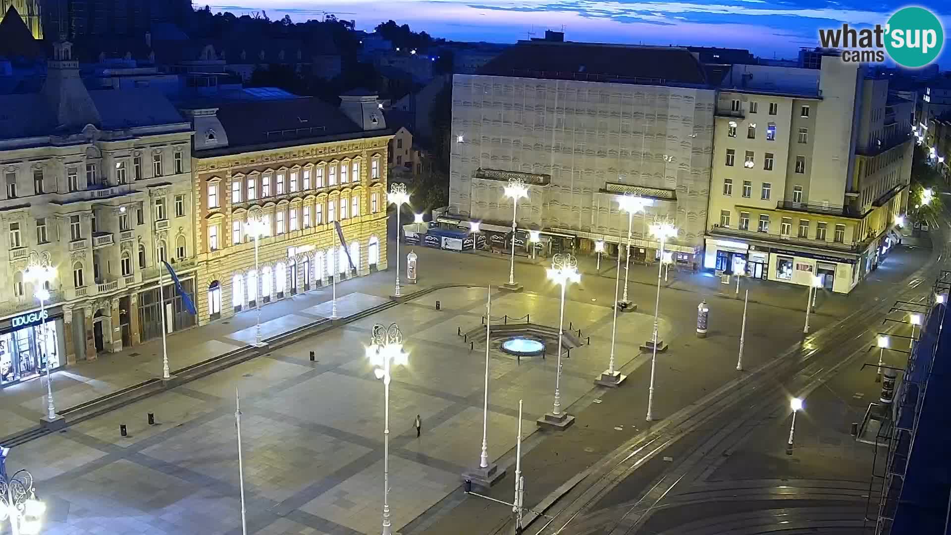 Webcam Zagreb – Ban Jelačić square