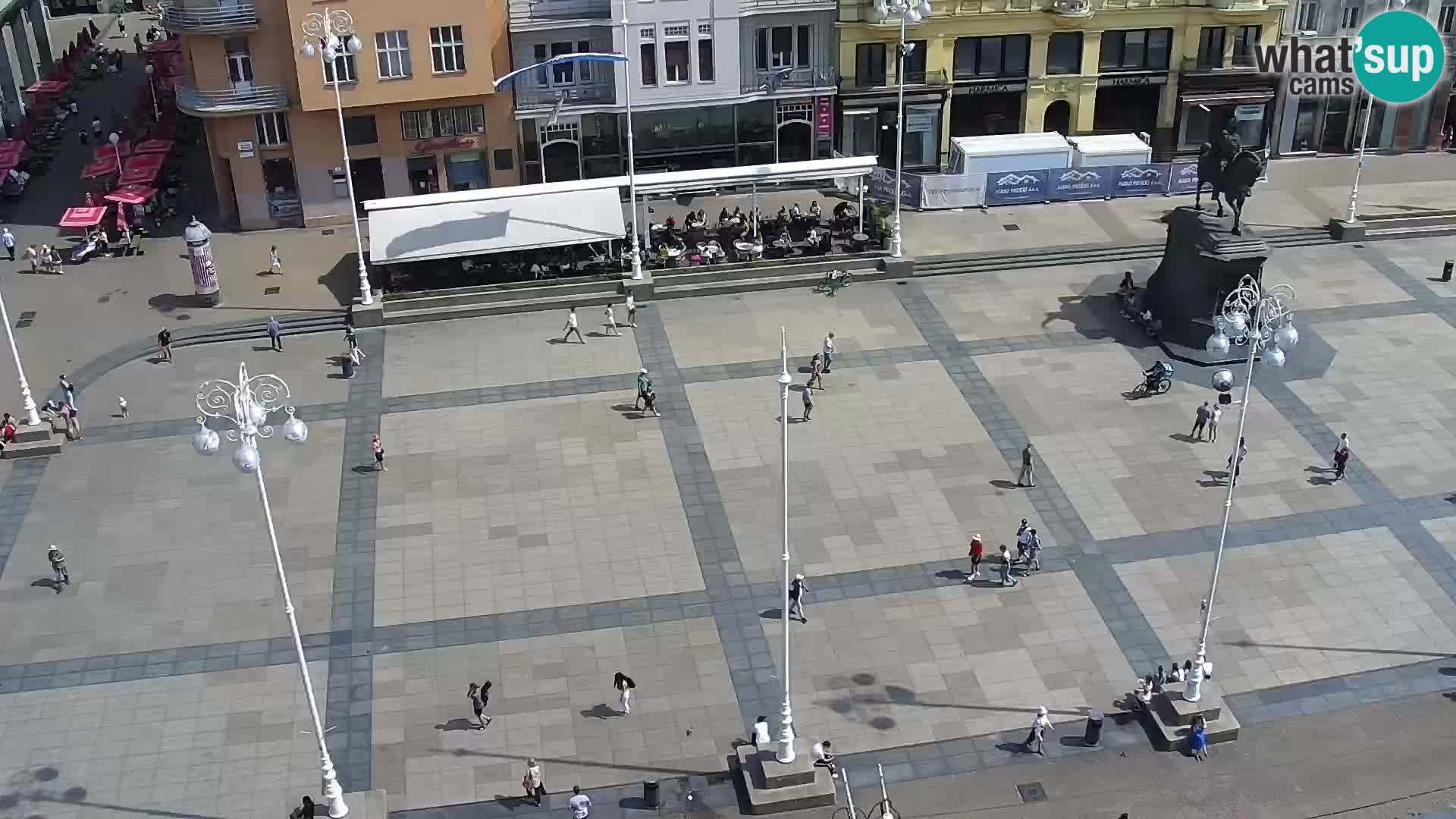 Webcam live Zagreb – Ban Jelačić Platz