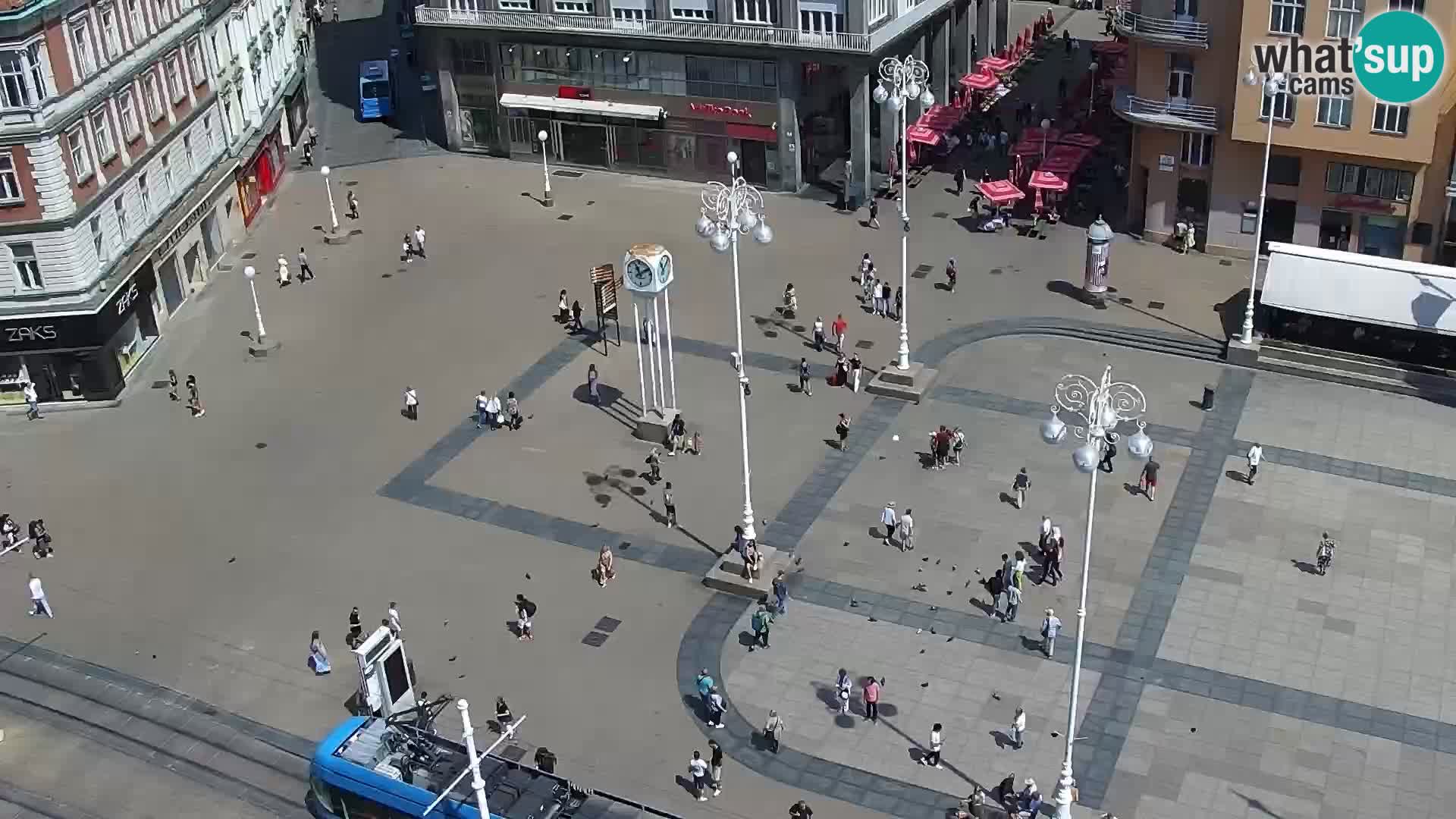 Webcam Zagreb – Plaza Ban Jelačić