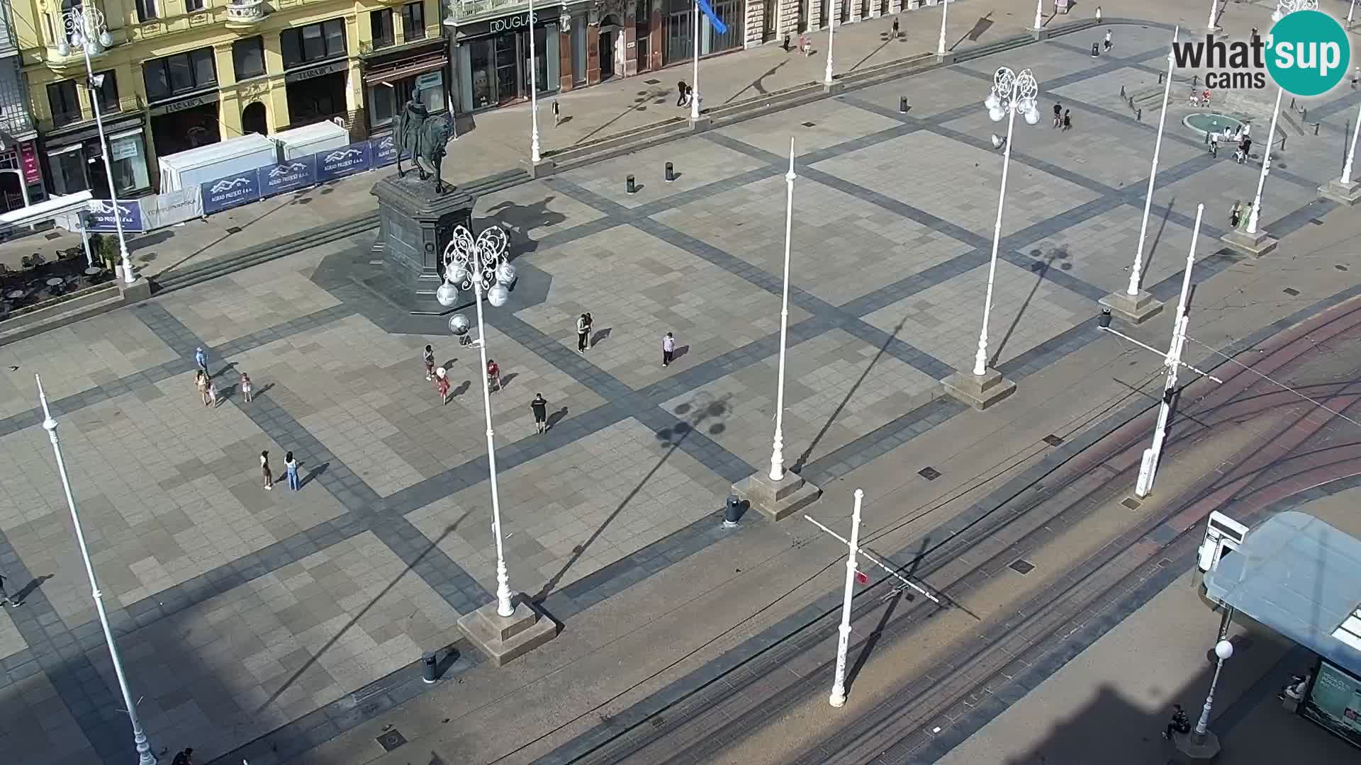 Webcam Zagreb – Ban Jelačić square