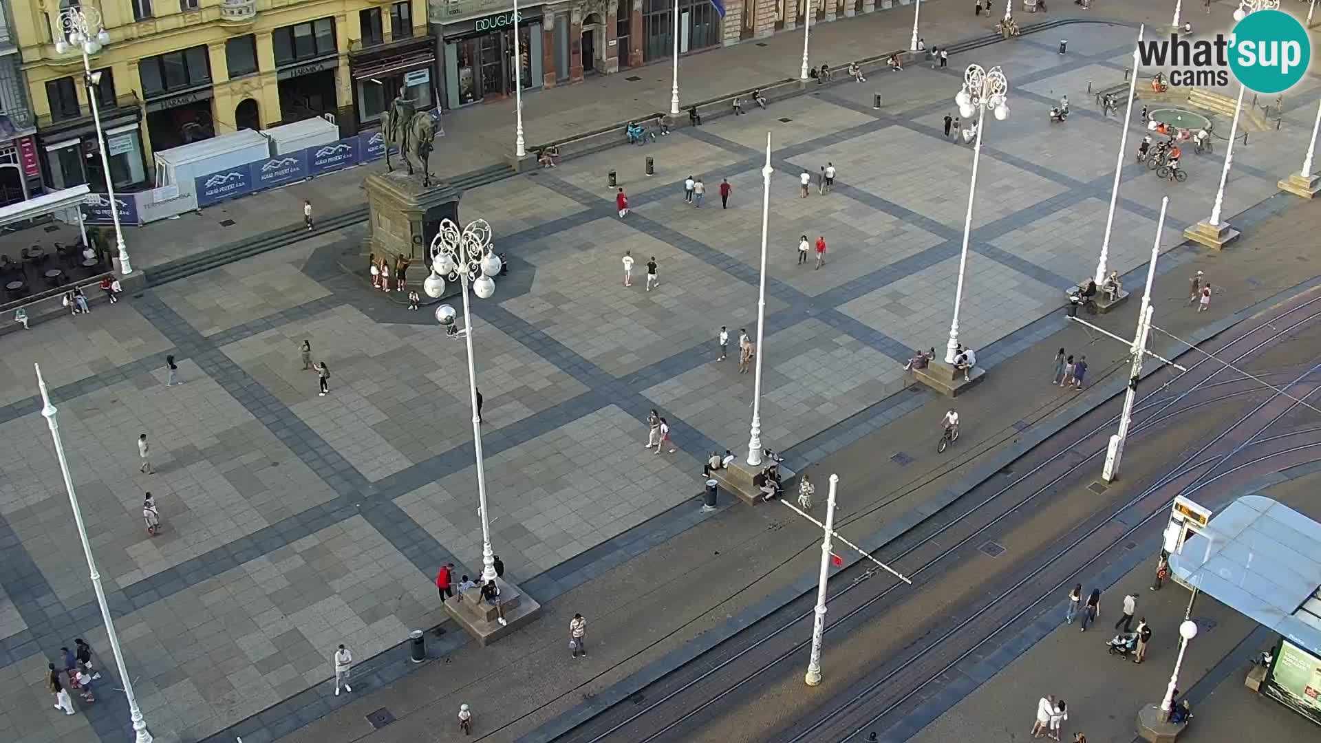 Webcam Zagreb – Ban Jelačić square