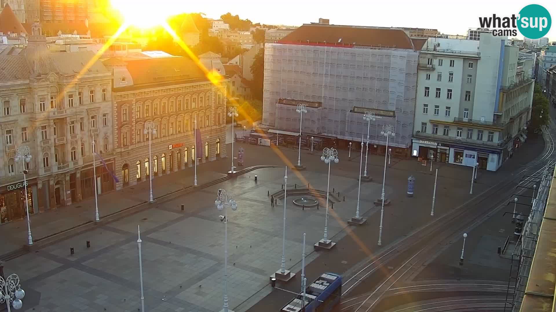 Ban Jelačić live cam Zagreb – Hotel Dubrovnik