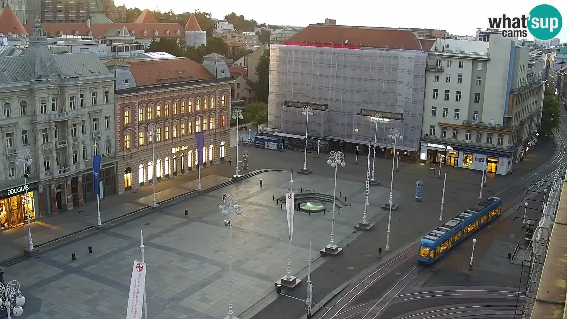 Webcam live Zagreb – Ban Jelačić Platz