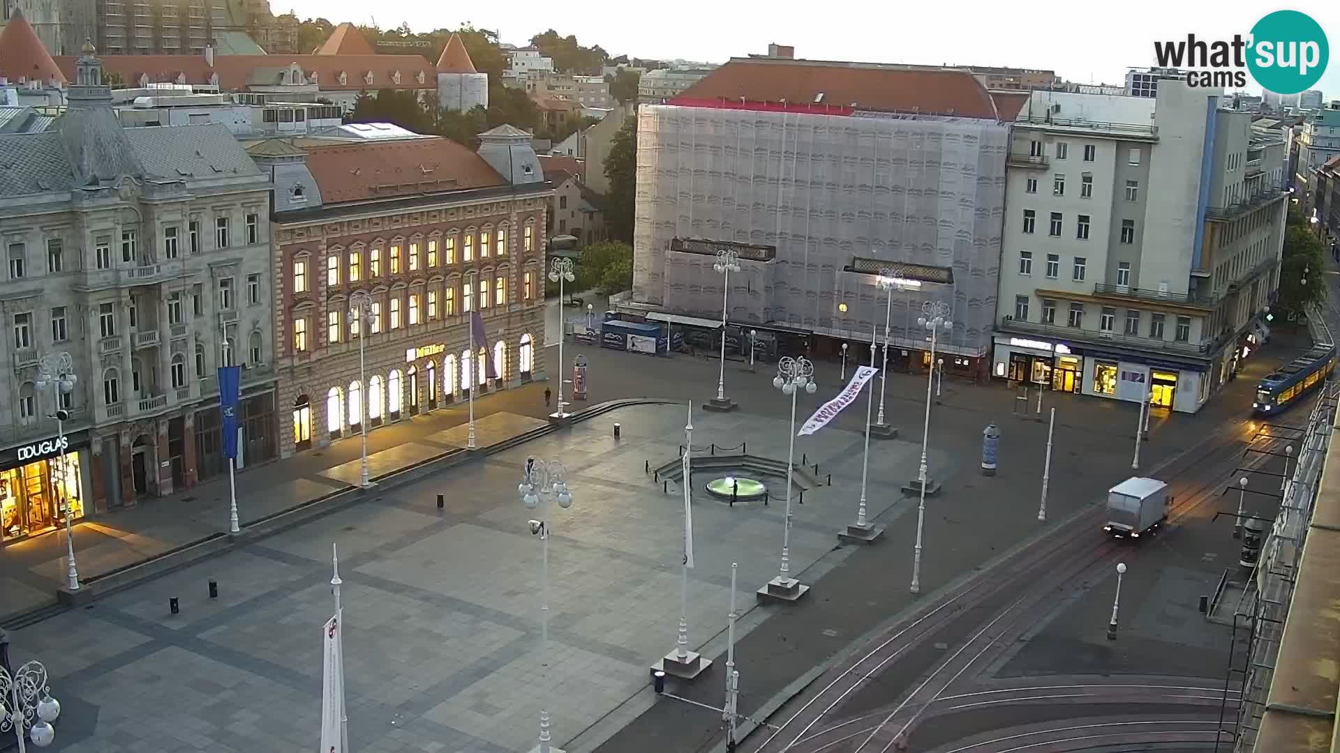 Webcam live Zagreb – Ban Jelačić Platz