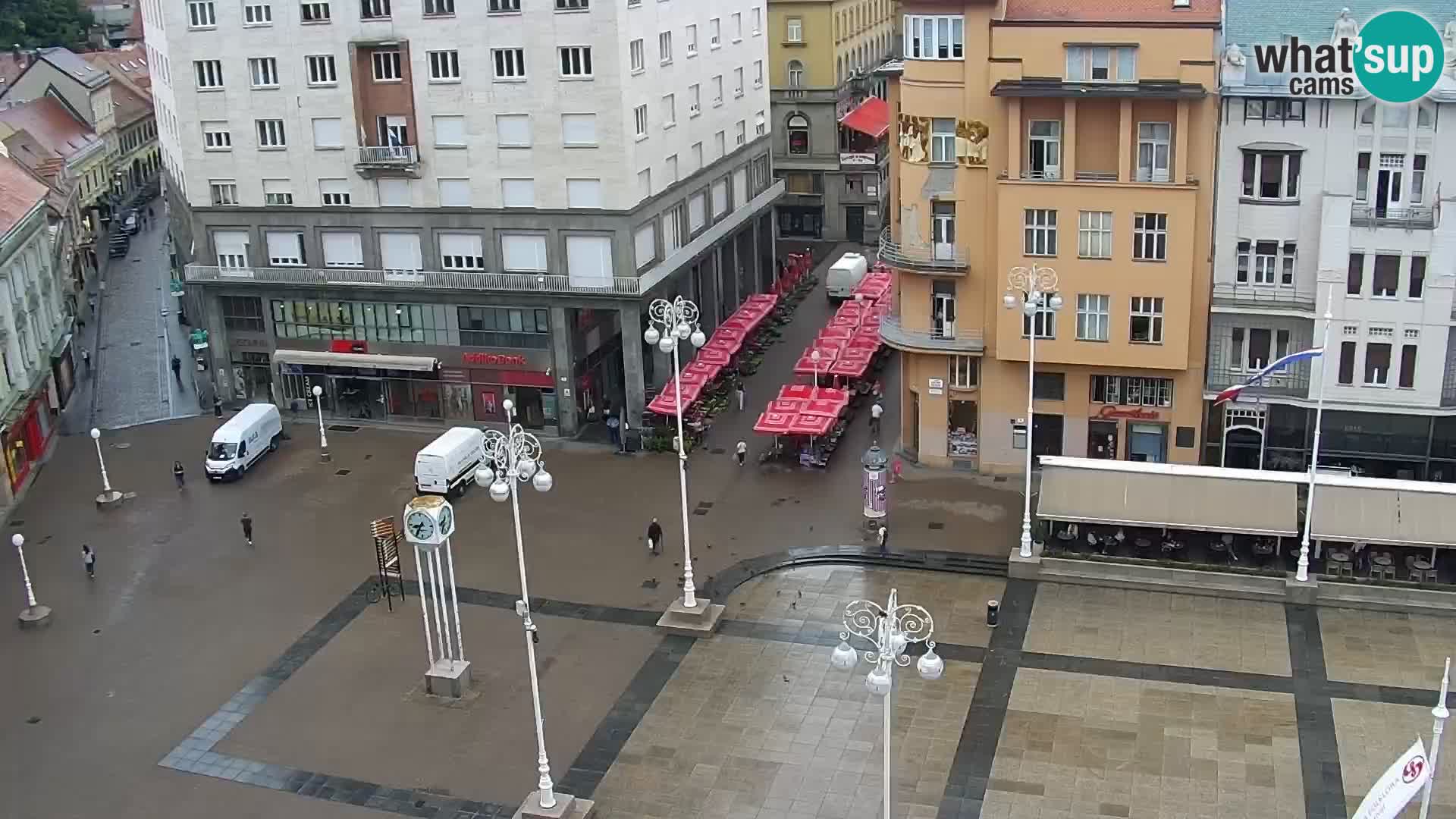 Zagreb – Bana Jelačića square panorama