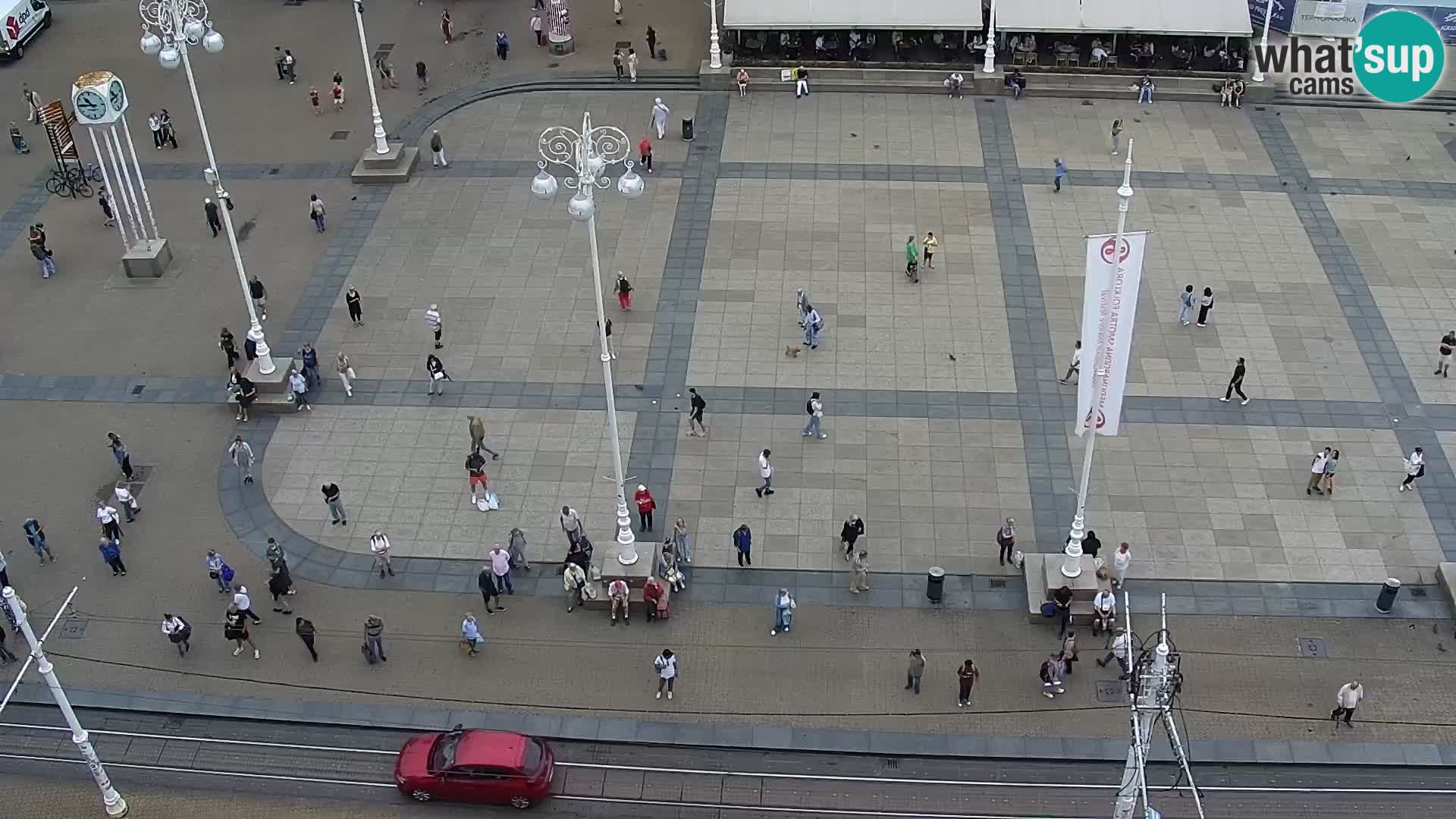 Ban Jelačić Platz  Live webcam Zagreb – Hotel Dubrovnik