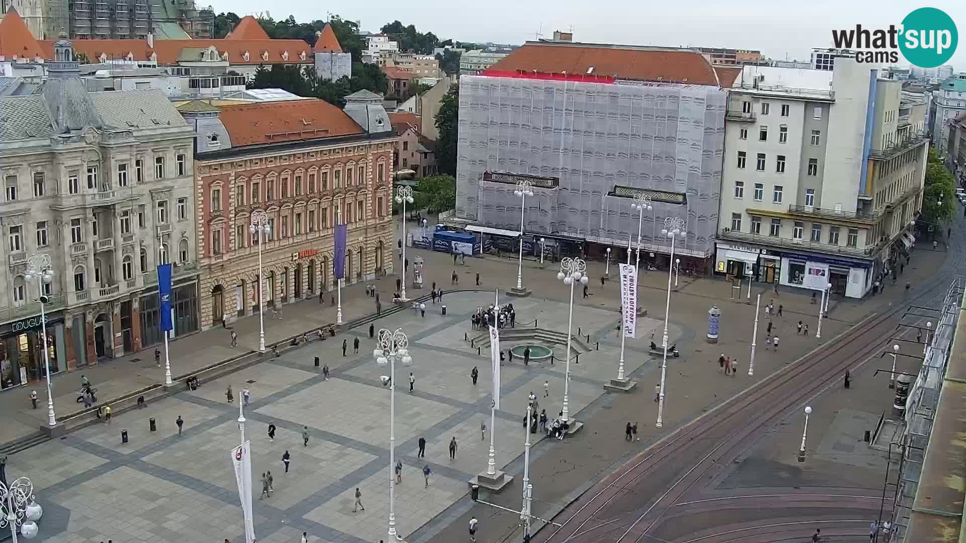 Webcam Zagreb – Carré Ban Jelačić