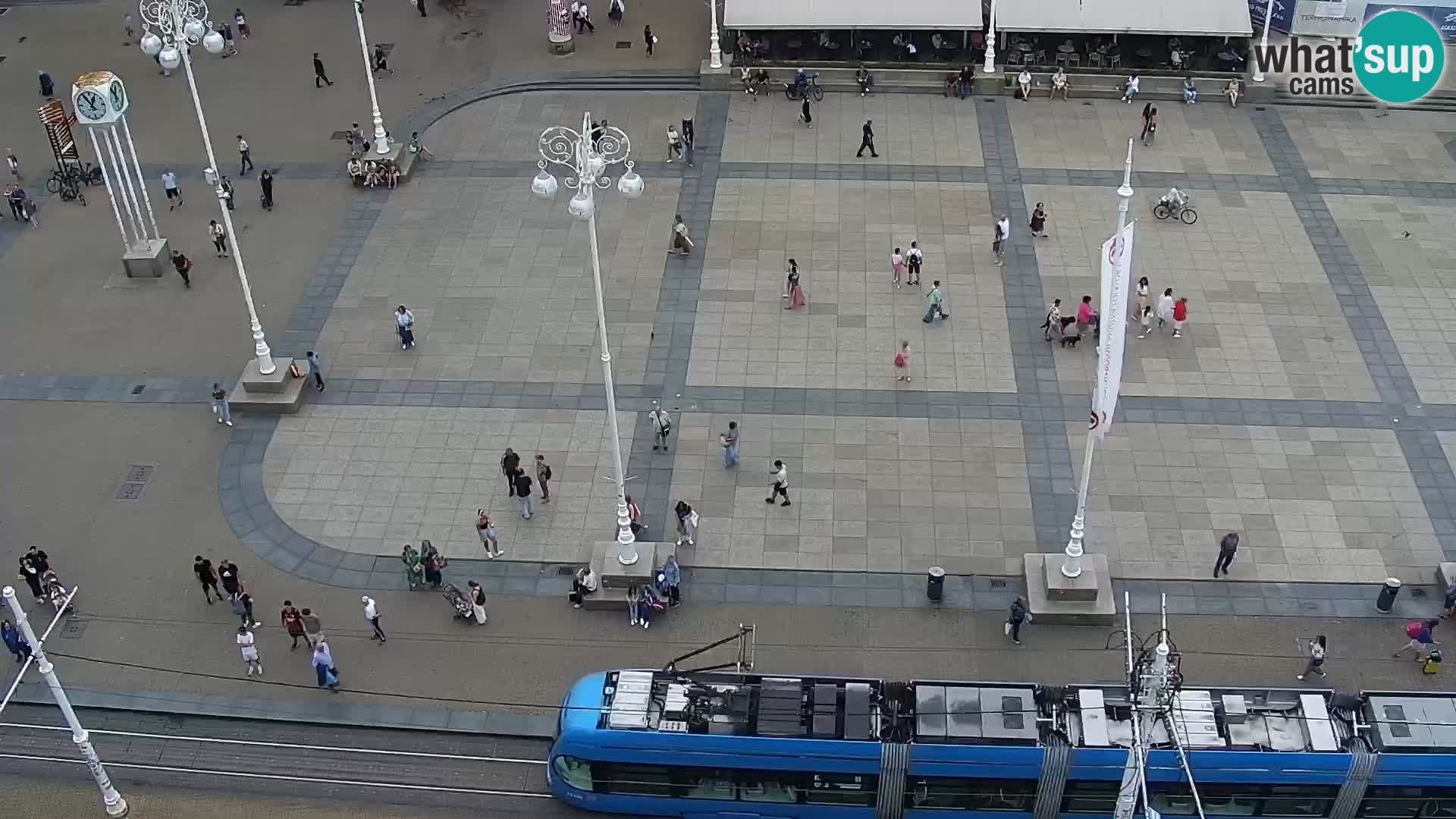 Plaza Ban Jelačić camera en vivo Zagreb – Hotel Dubrovnik