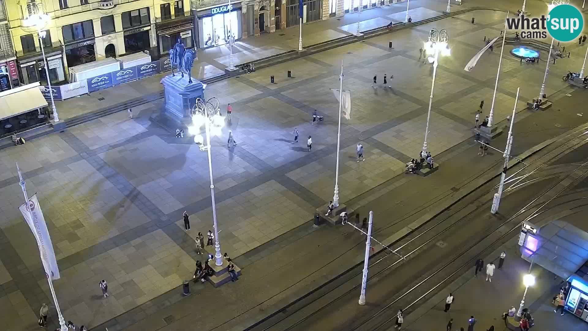 Ban Jelačić live cam Zagreb – Hotel Dubrovnik