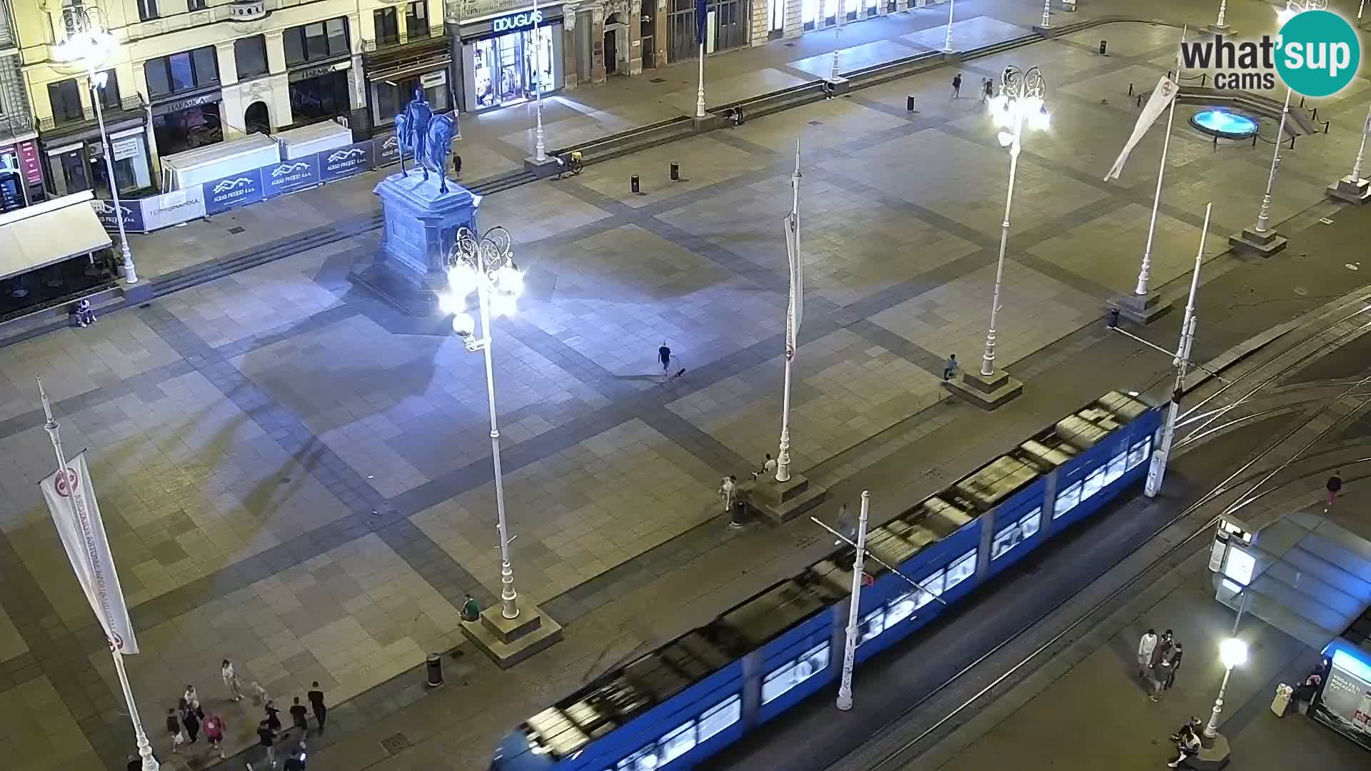 Ban Jelačić live cam Zagreb – Hotel Dubrovnik