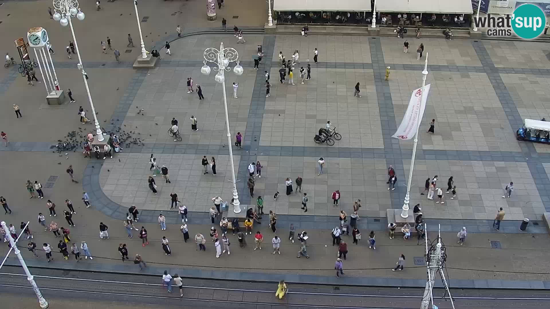 Ban Jelačić Platz  Live webcam Zagreb – Hotel Dubrovnik