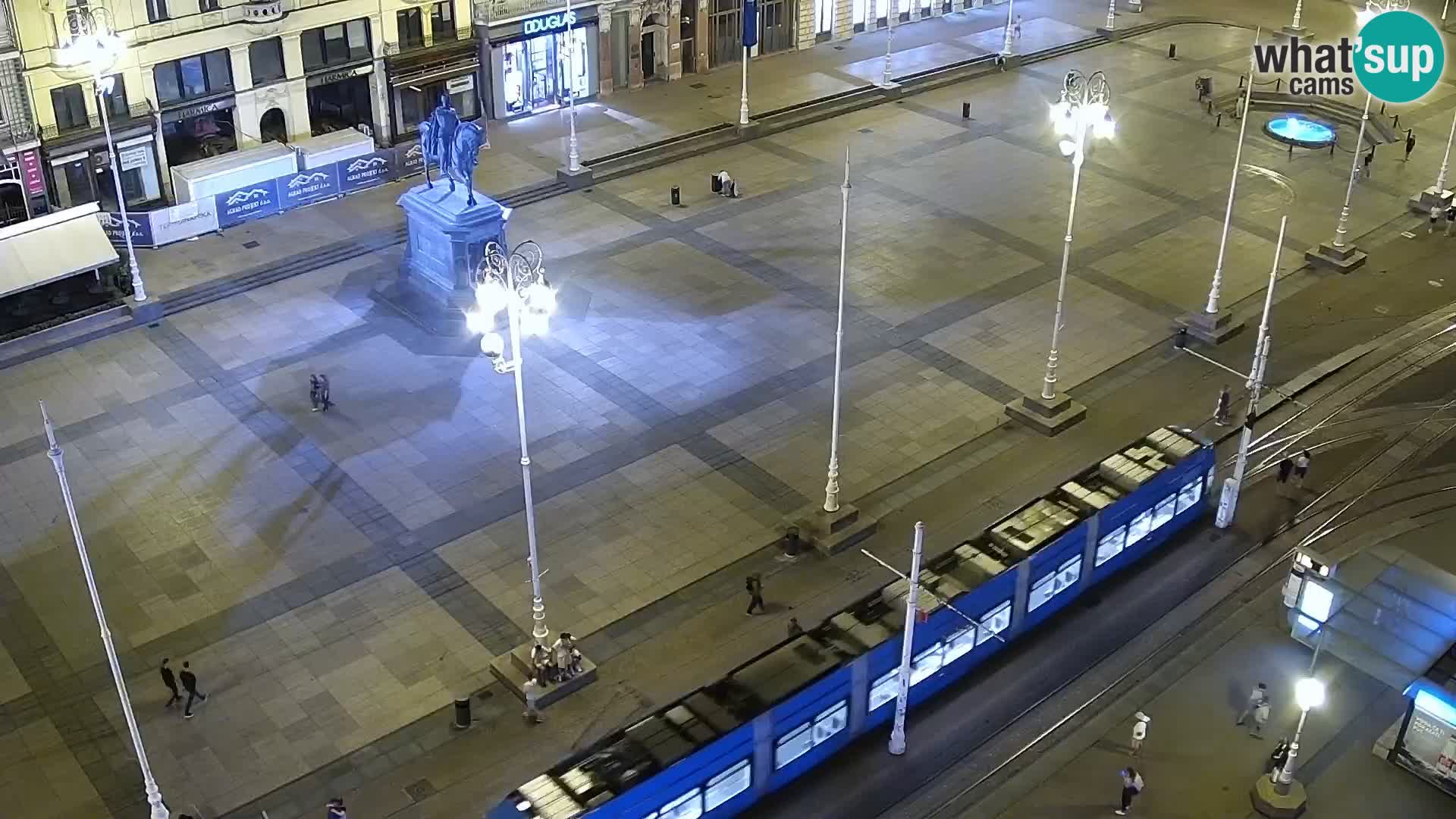 Plaza Ban Jelačić camera en vivo Zagreb – Hotel Dubrovnik
