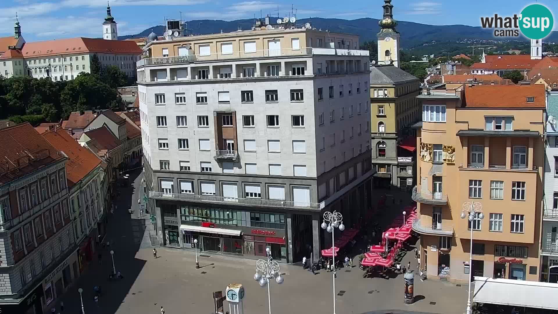 Webcam live Zagreb – Ban Jelačić Platz