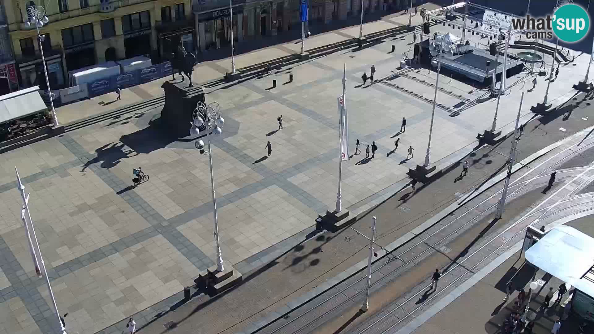 Webcam live Zagreb – Ban Jelačić Platz