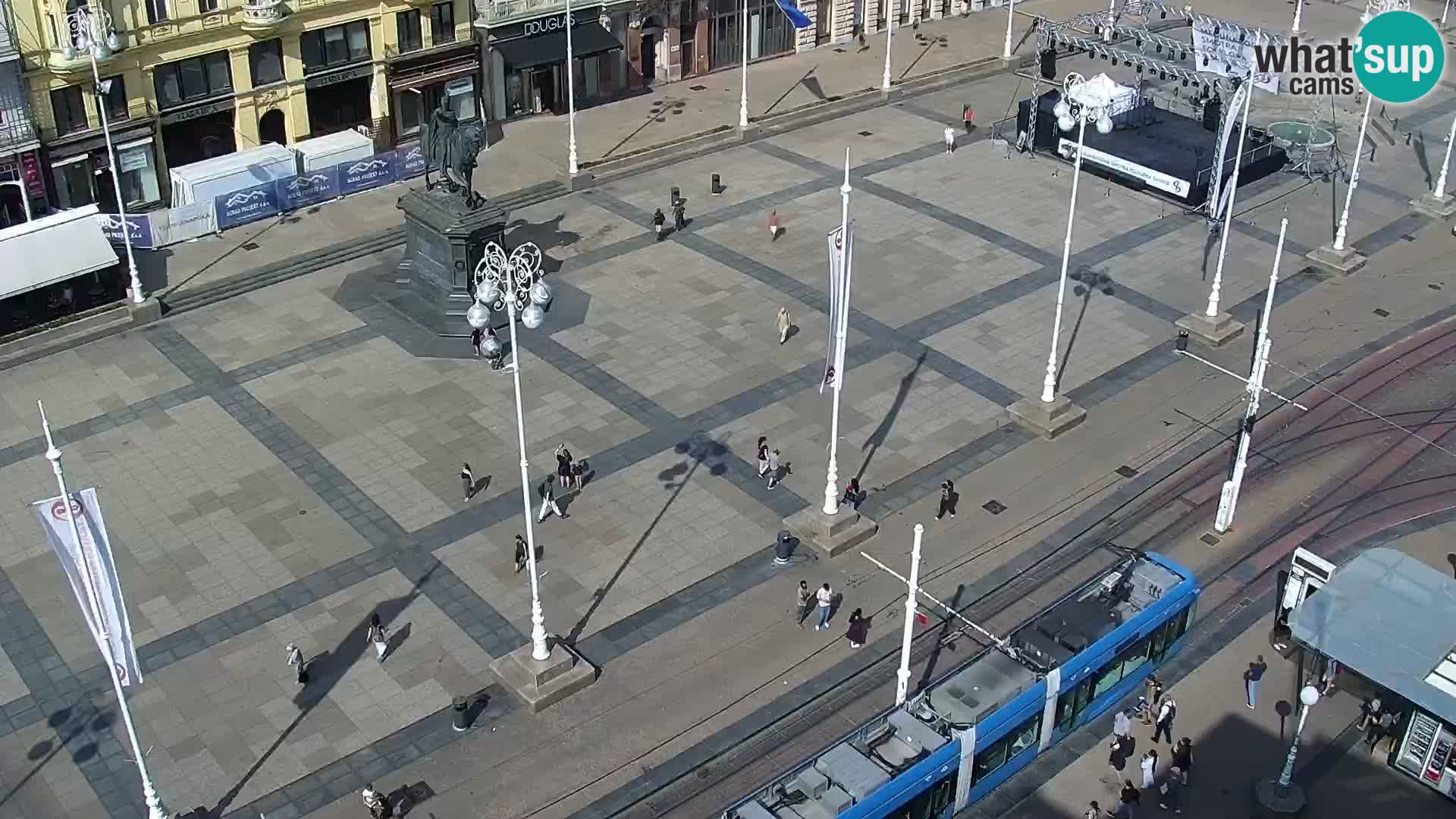 Ban Jelačić live cam Zagreb – Hotel Dubrovnik