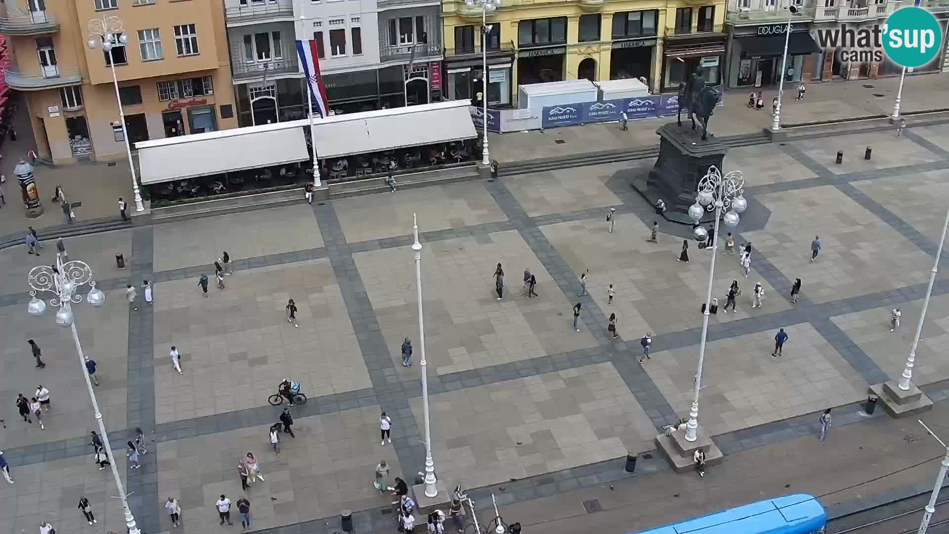 Plaza Ban Jelačić camera en vivo Zagreb – Hotel Dubrovnik