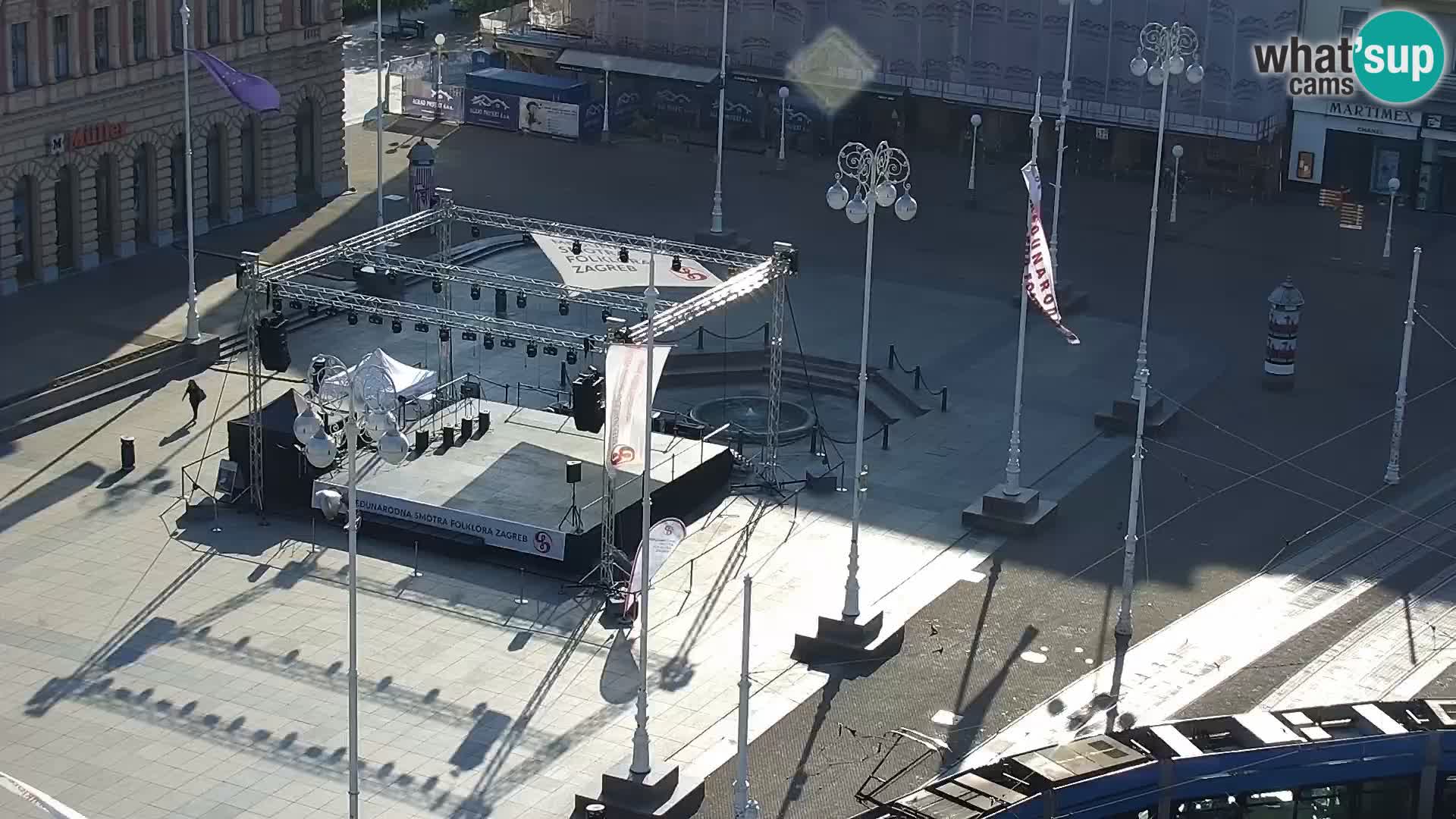 Webcam Zagreb – Ban Jelačić square
