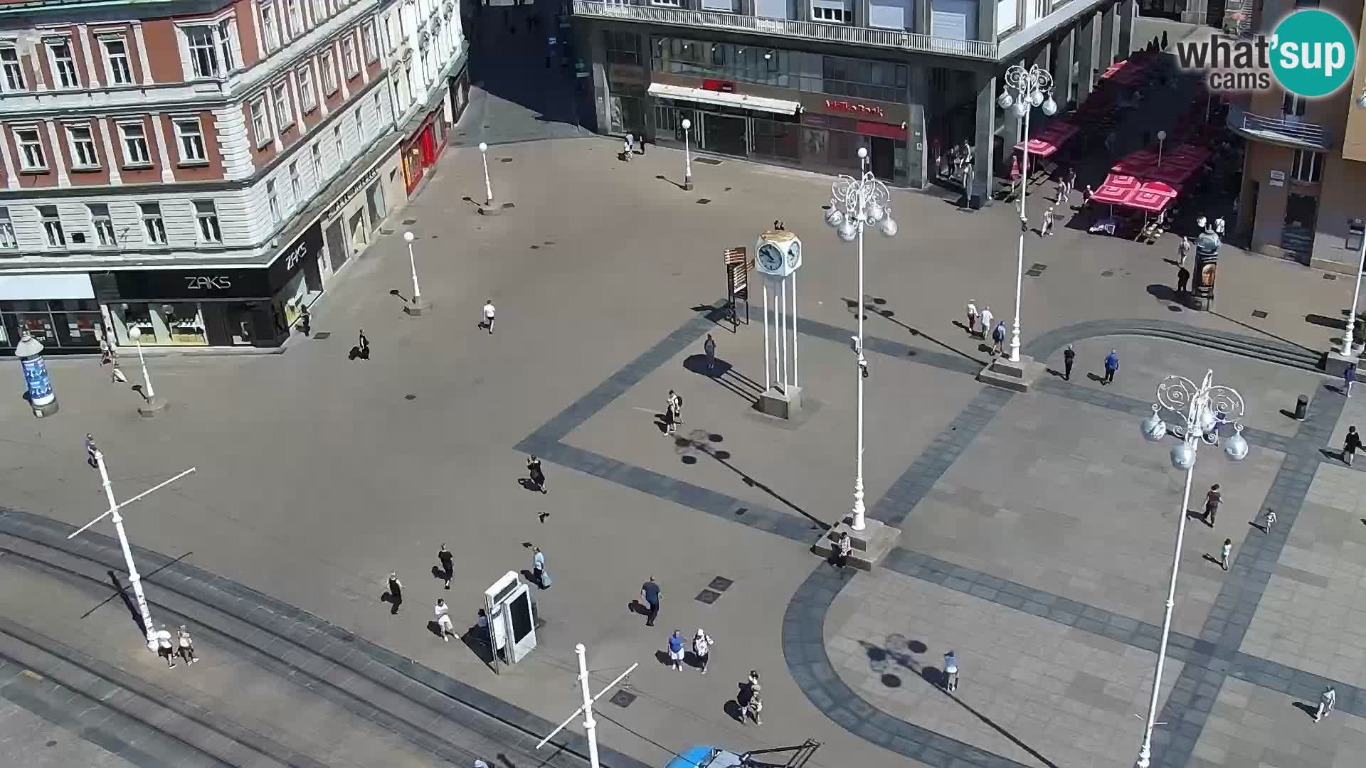 Zagreb – Bana Jelačića square panorama
