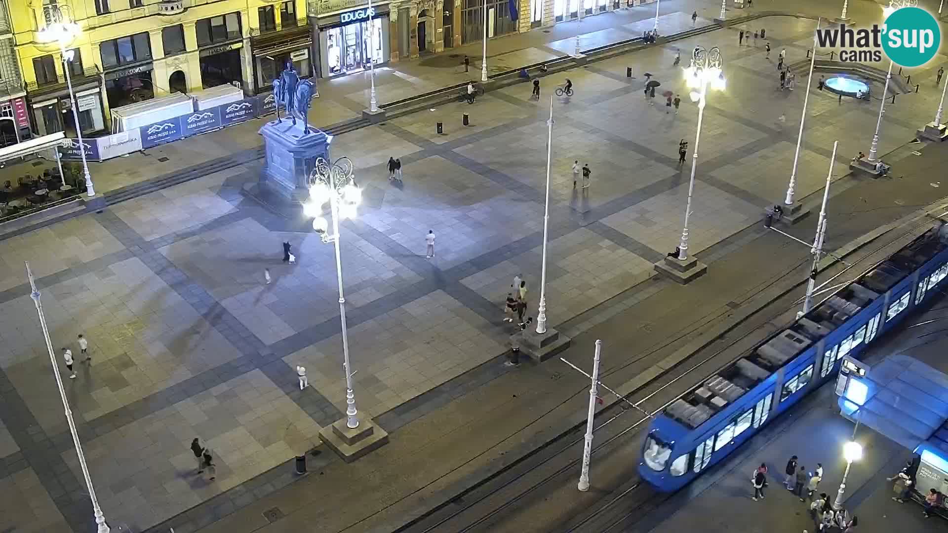 LIVE Webcam Zagreb Hotel Dubrovnik | Ban Jelačić square