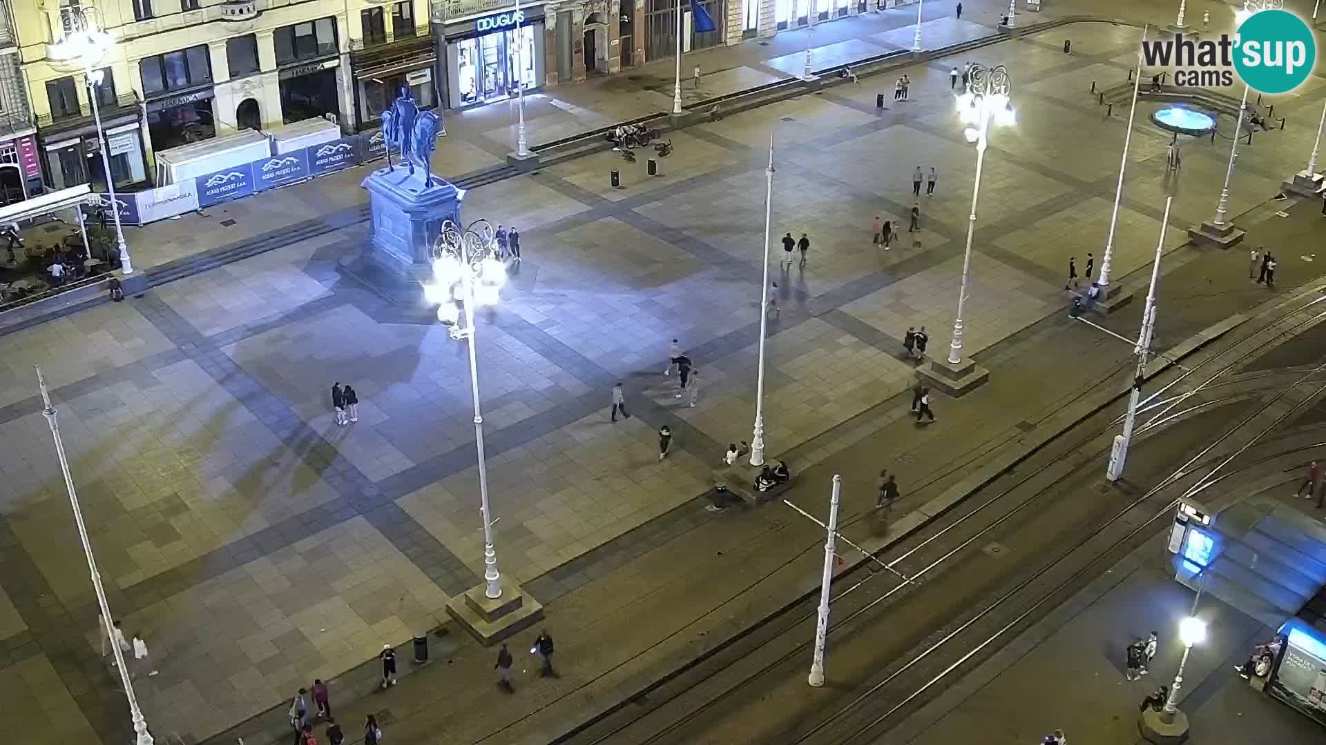 Webcam Zagreb – Ban Jelačić square