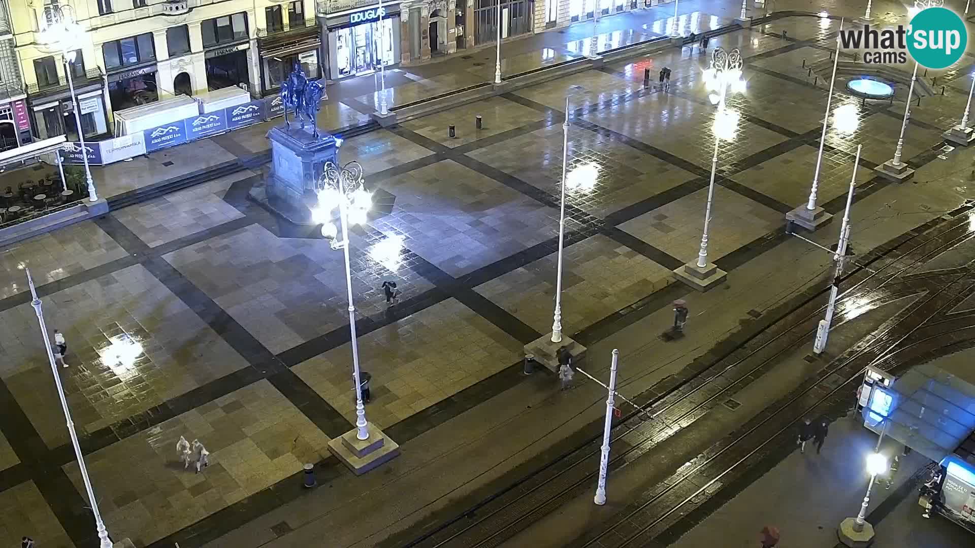 LIVE Webcam Zagreb Hotel Dubrovnik | Ban Jelačić square